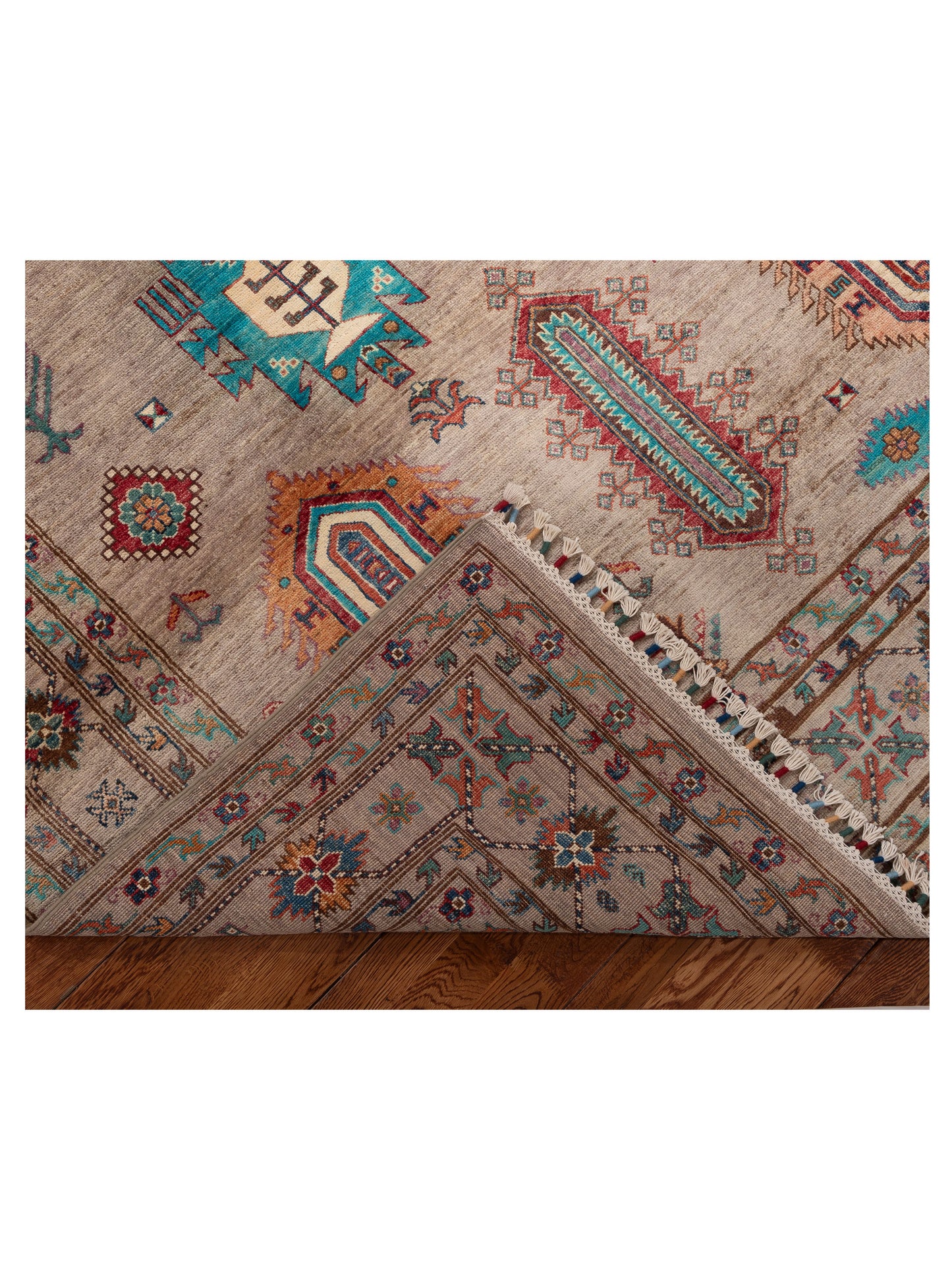Sultan 152306 Multi Multi 8.10x11.8 Hand Knotted Rug
