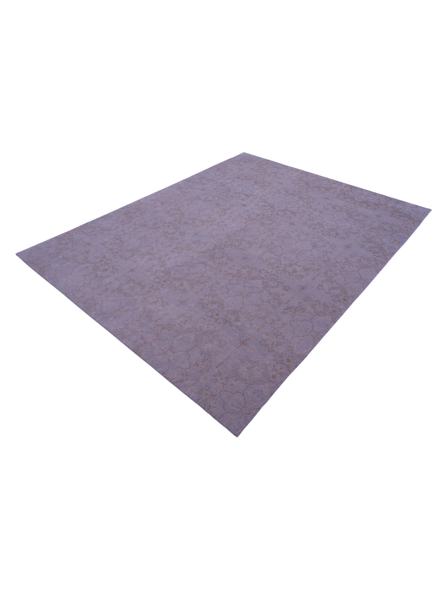 Nepalese 104151 Gray 9x12 Hand Knotted Rug