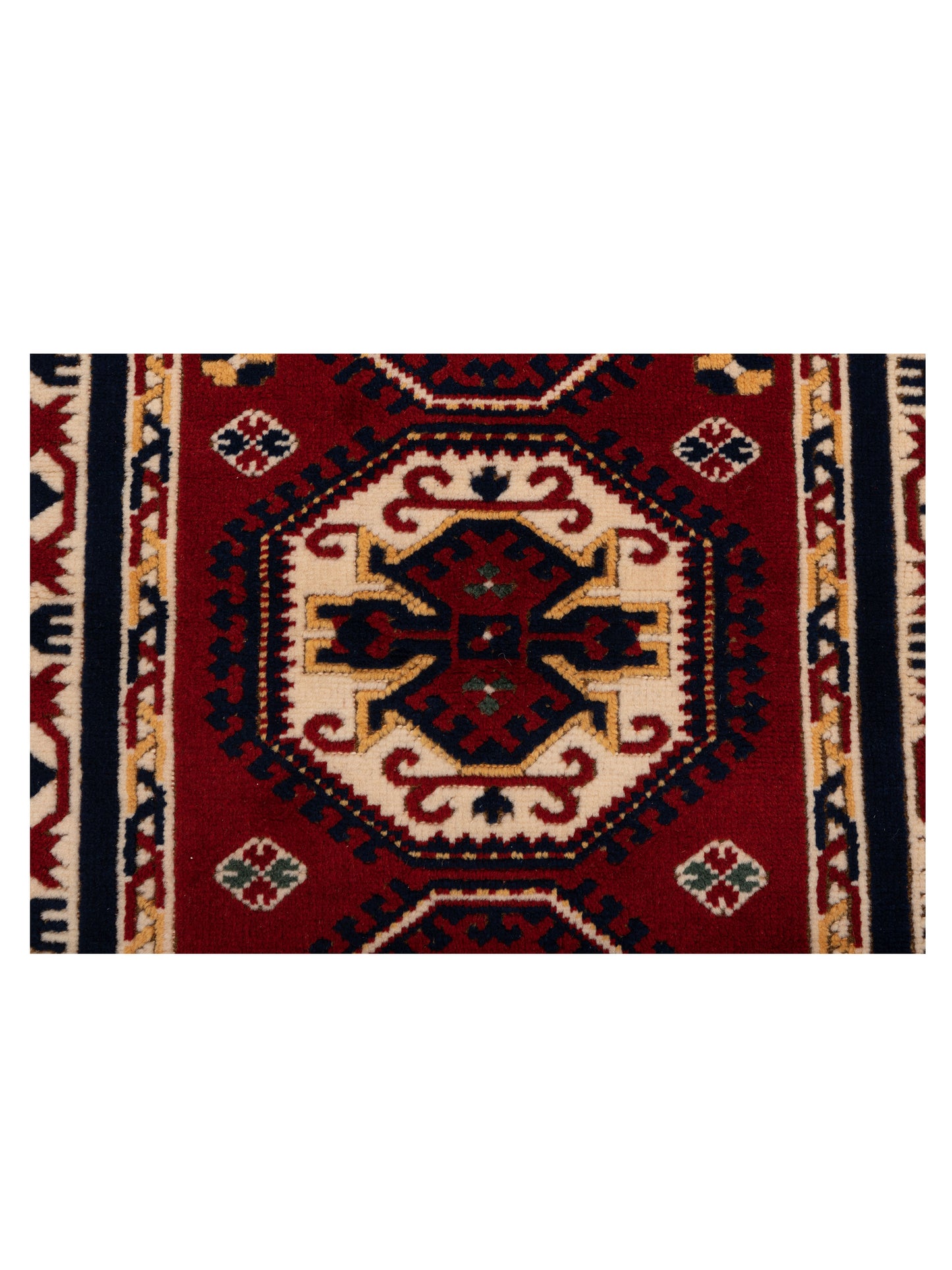 Turkish Shirwan 148350 Red Ivory 3x4 Hand Knotted Rug