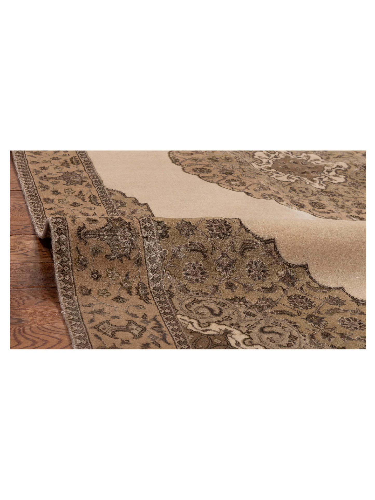 Imperial 116470 Ivory Beige 4.1x6.4 Hand Knotted Rug