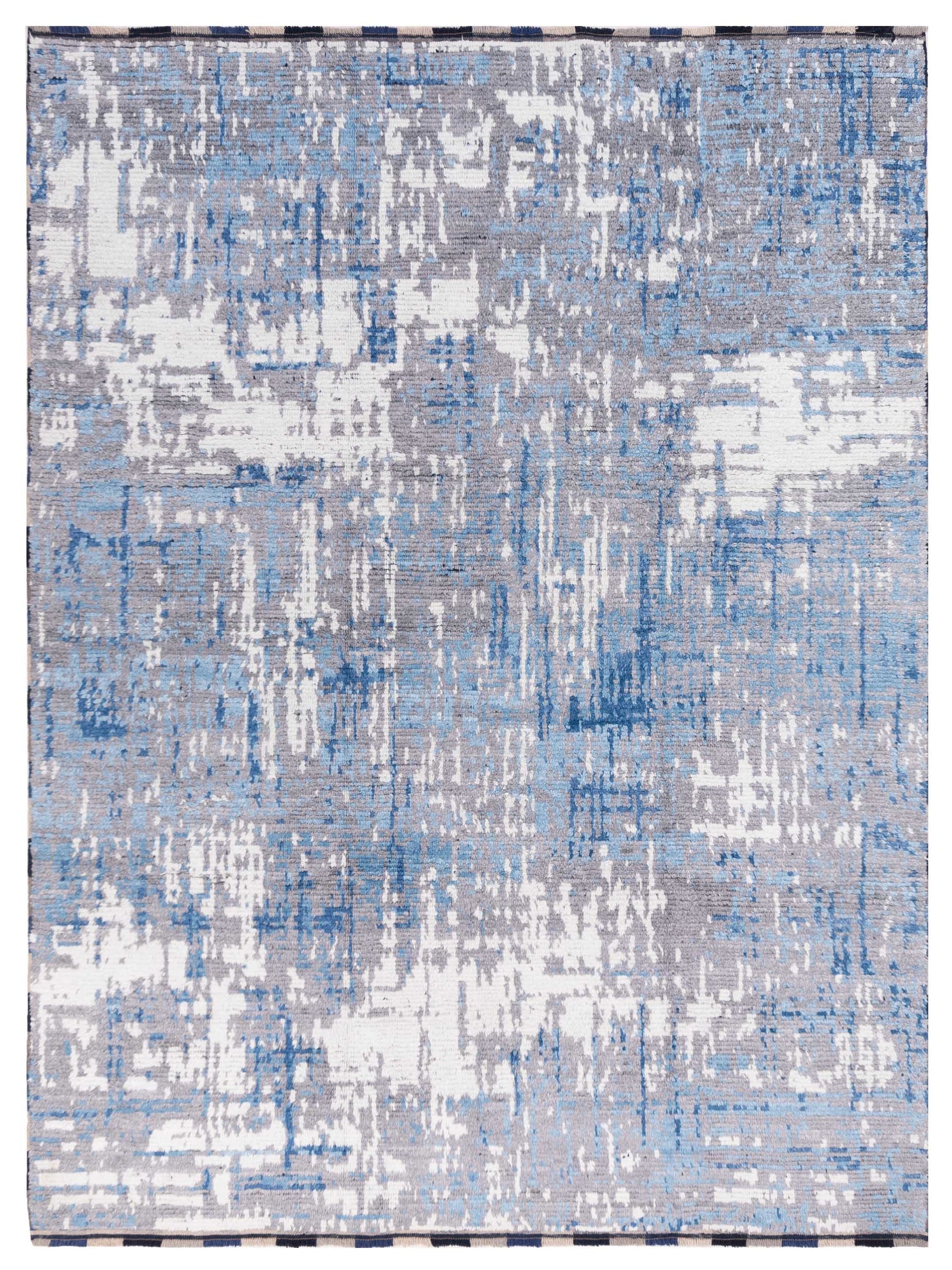 Pasha Atlas  Gray Blue Contemporary
