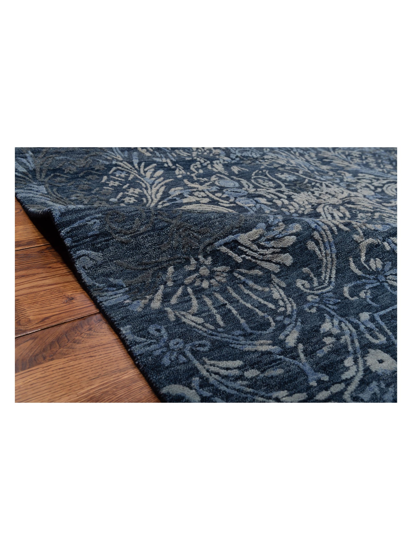 Tibetino 127416 Blue 7.10x9.10 Hand Knotted Rug