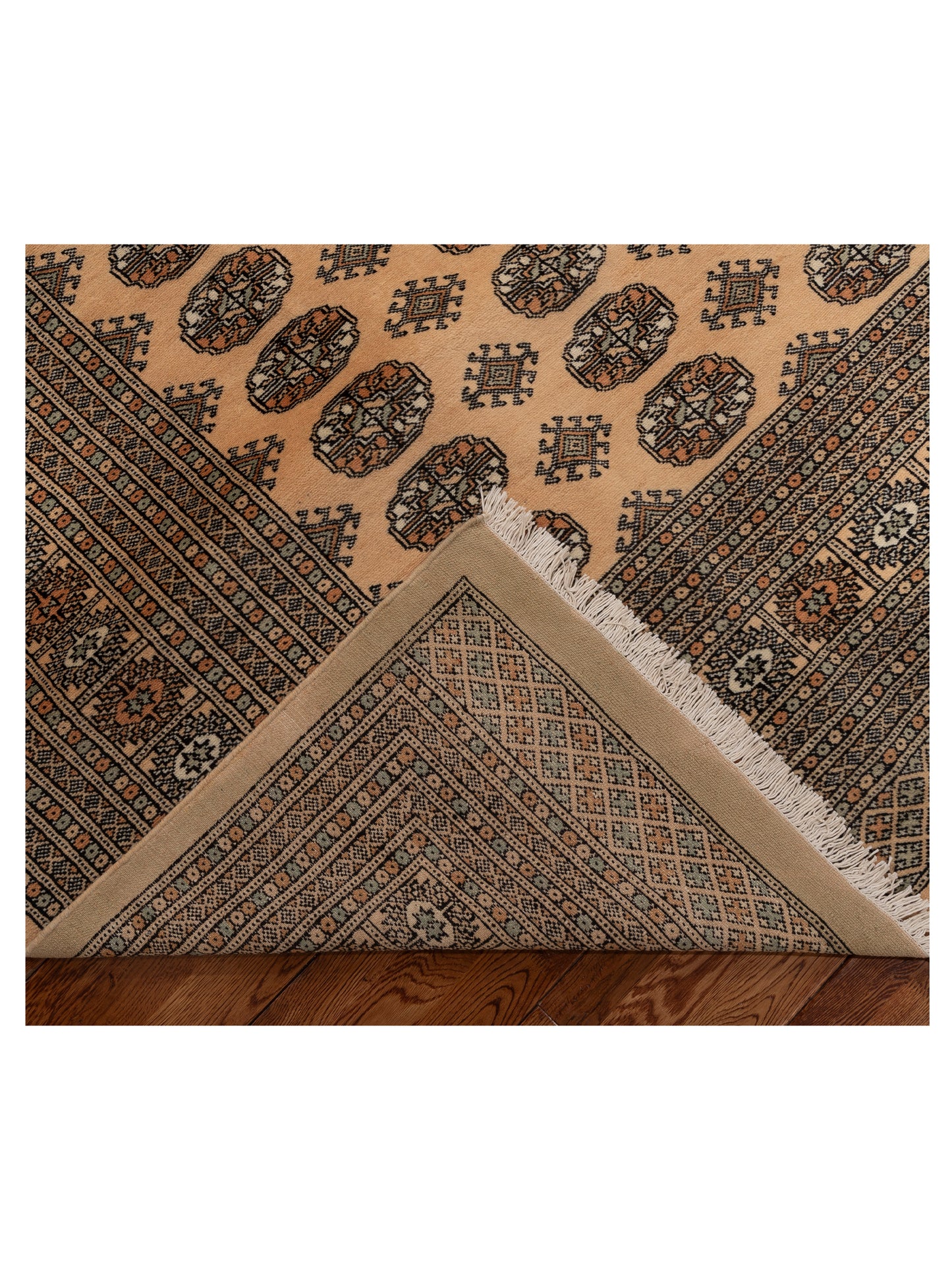 Bokhara 151457 Beige Beige 10x13.9 Hand Knotted Rug