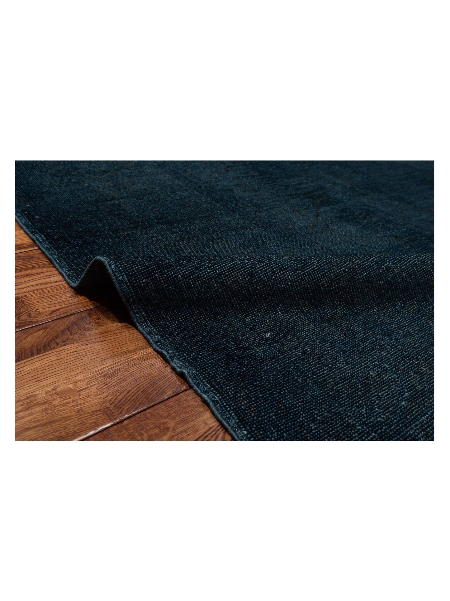 Vintage 70893 Indigo 10.3x13.8 Hand Knotted Rug
