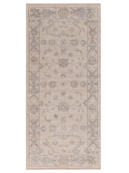 Anadol Angora Oushak  Ivory Ivory Traditional