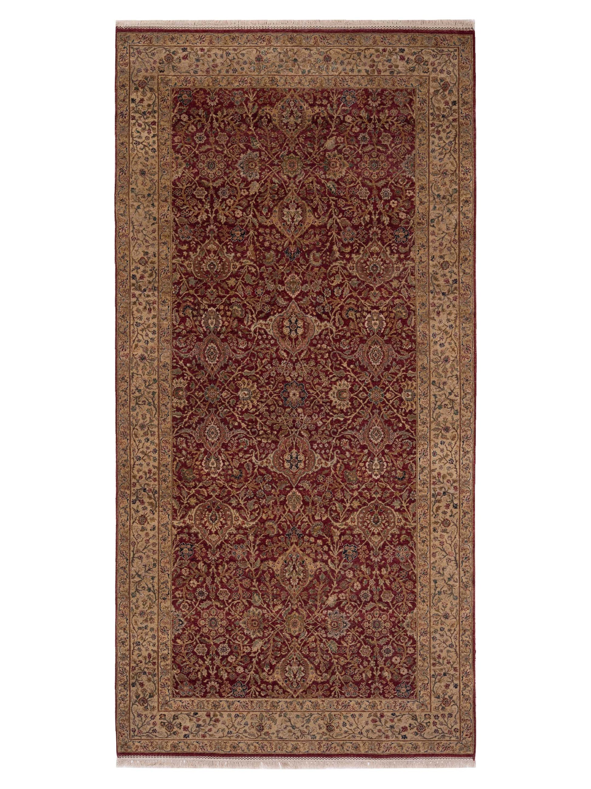 Rajpur Platinum  Red Ivory Traditional