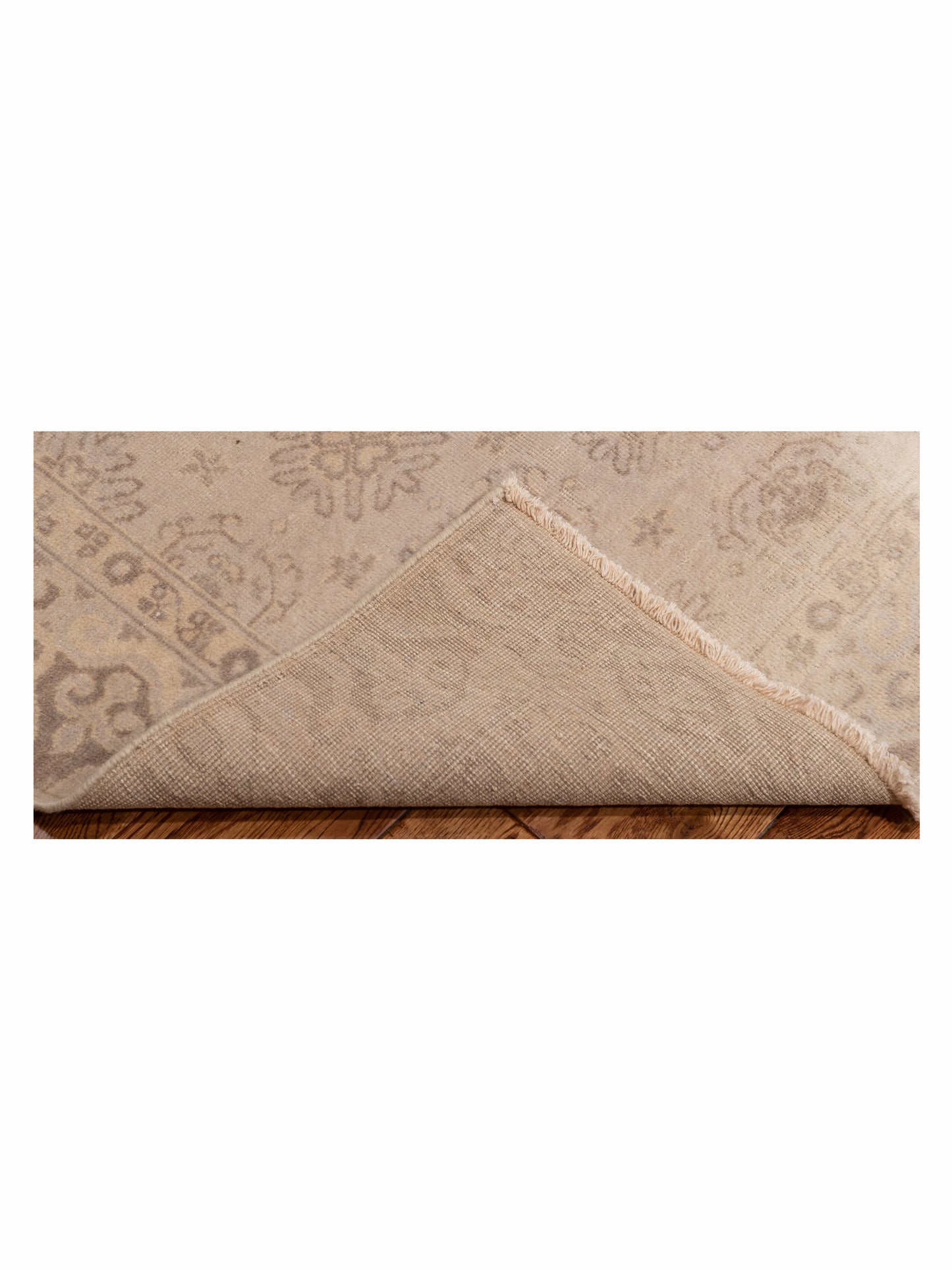 Evren 123395 Silver 4x5.10 Hand Knotted Rug