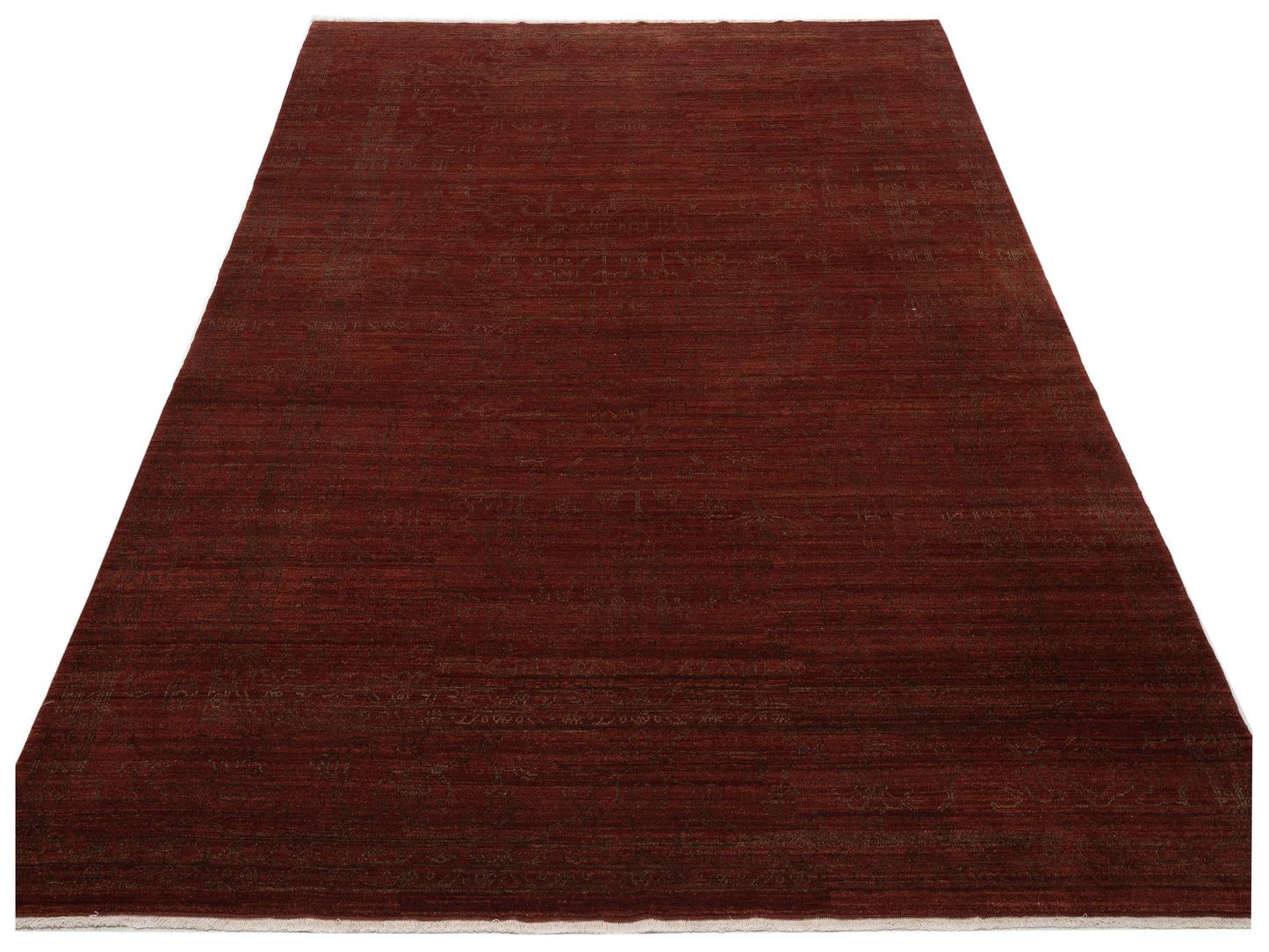 Defne Hestia Red 9x11.9 Hand Knotted Rug