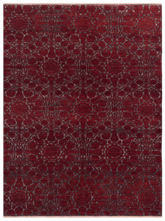Pasha Defne  Charcoal Red Transitional
