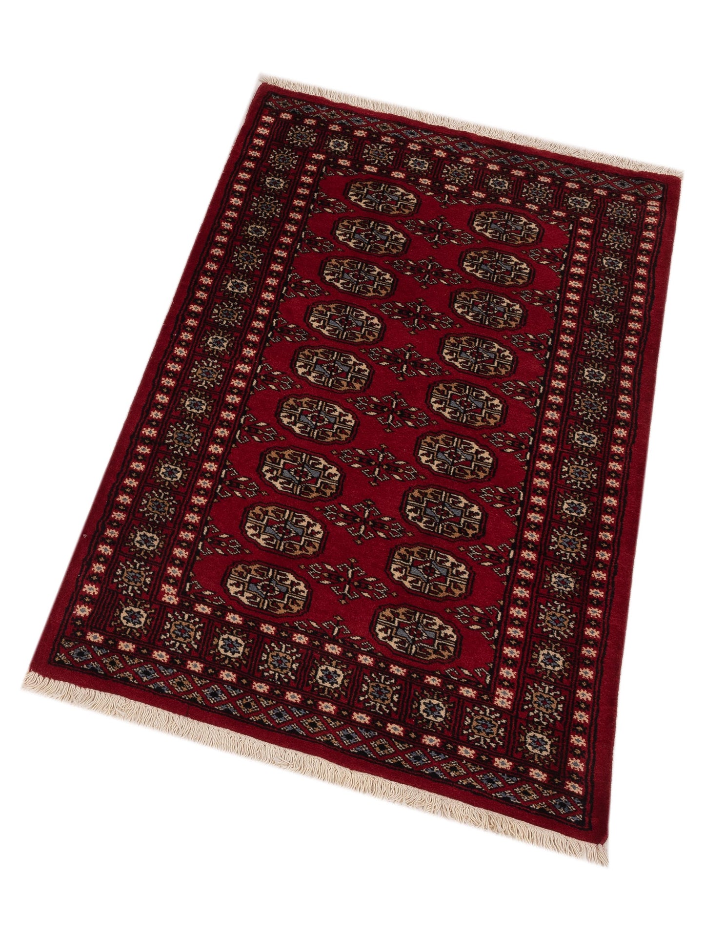 Bokhara 145578 Red Red 3.1x5.2 Hand Knotted Rug