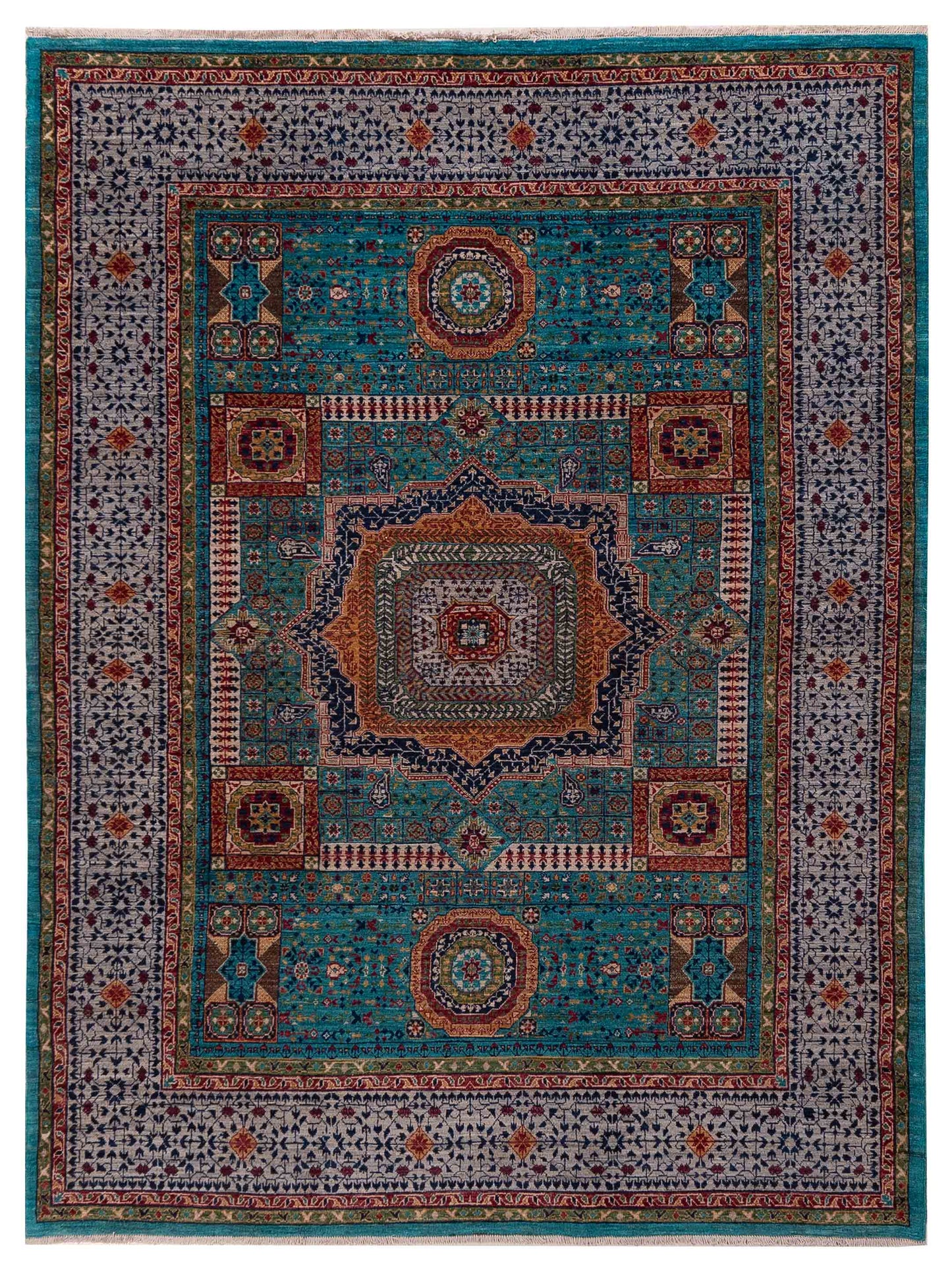 Nomad Super Mamluk  Blue Gray Traditional