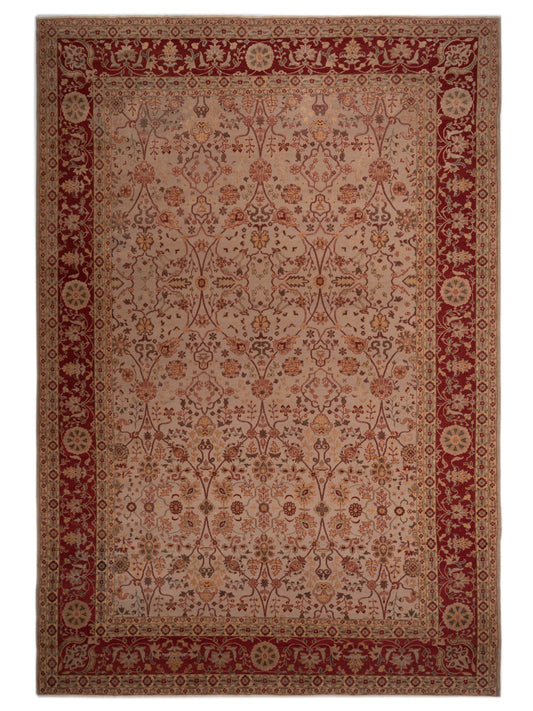 Pasha Antique Loom  Silver Red Traditional