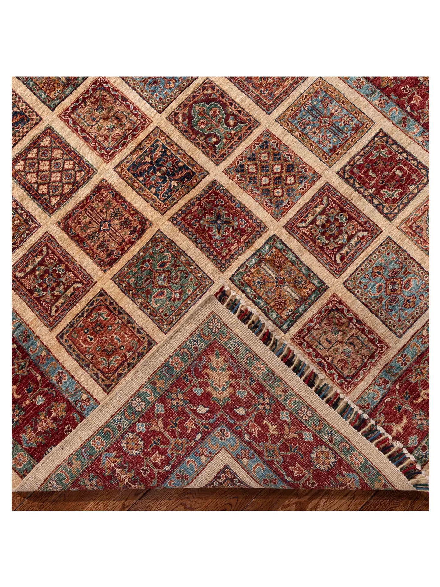 Khorjin 156190 Multi Multi 5.9x8 Hand Knotted Rug