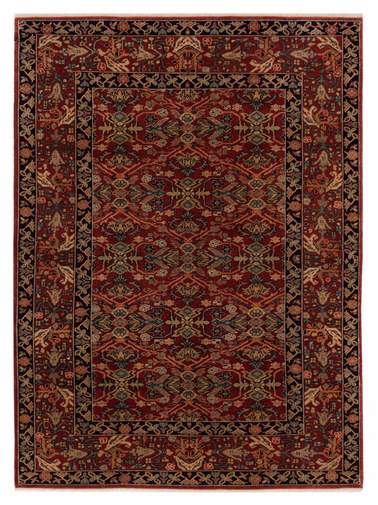 Pasha Antique Loom  Red Black Traditional