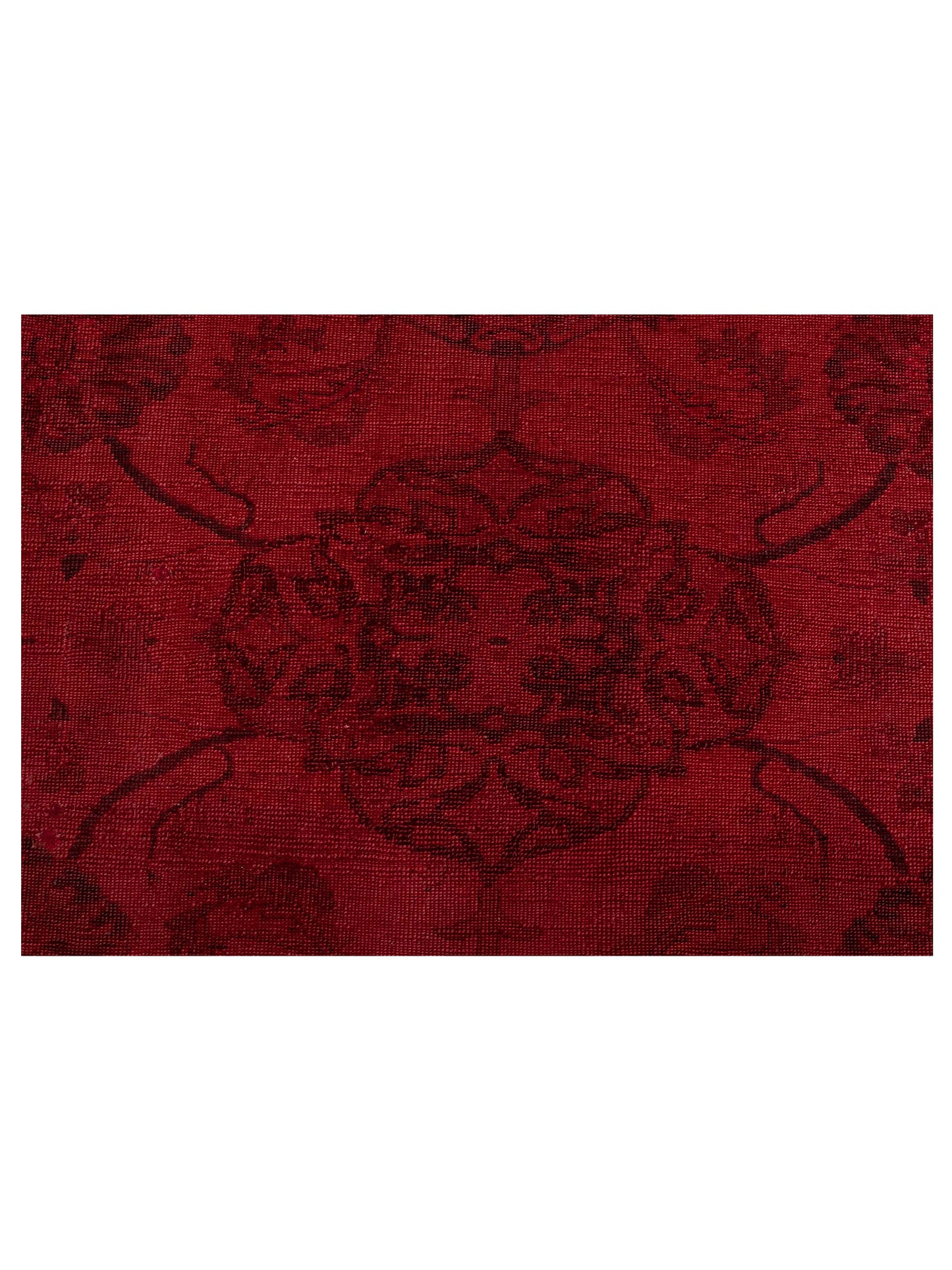 Vintage 70911 Red 9.1x11.11 Hand Knotted Rug