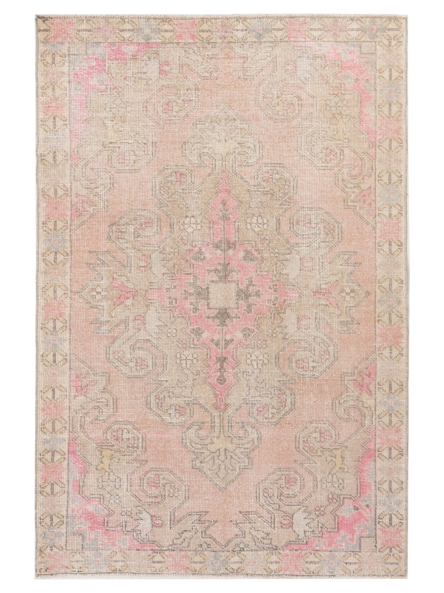 Pasha Old Anatolian  Pink  Traditional
