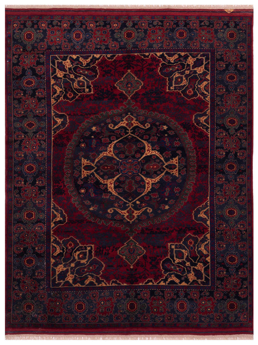 Pasha Turkish Shirwan  Red Navy Traditional