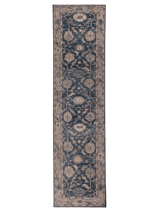 Anadol Angora Oushak  Blue Cream Traditional