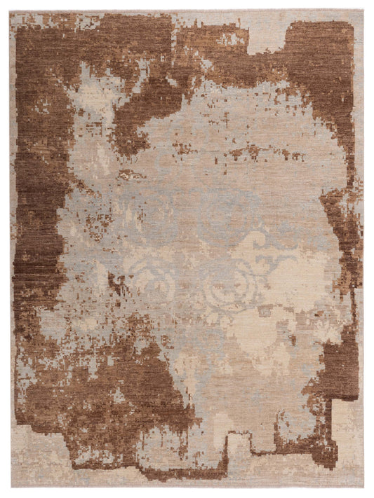 Anadol Angora Oushak  Silver Brown Traditional