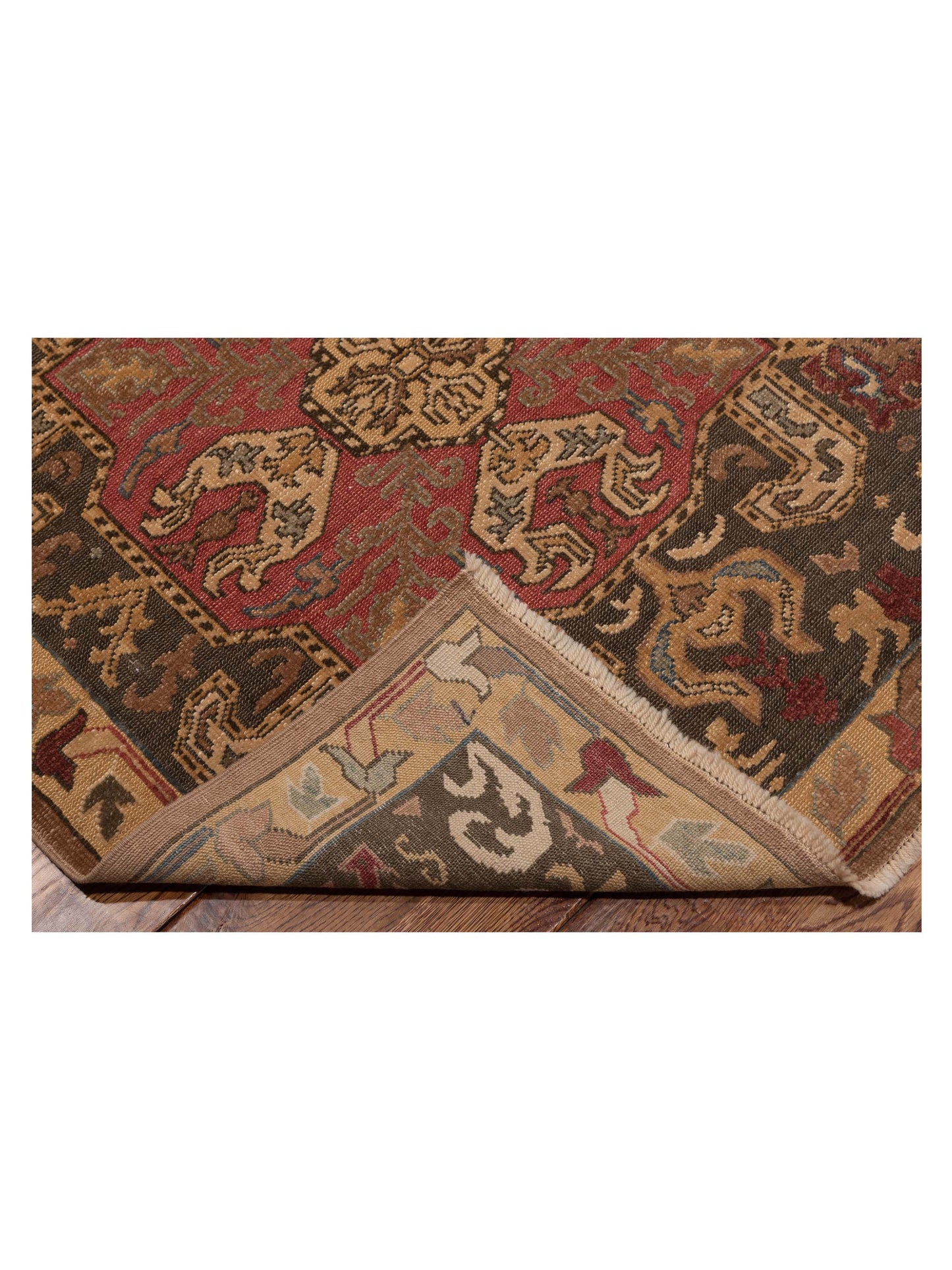 Antique Loom 98148 Multi 8.1x9.7 Hand Knotted Rug
