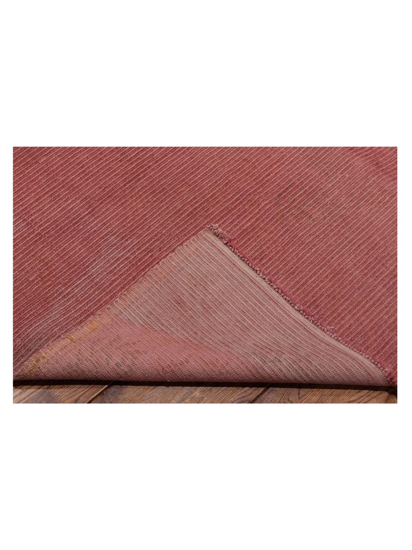 Vintage 107518 Pink 9x12.1 Hand Knotted Rug