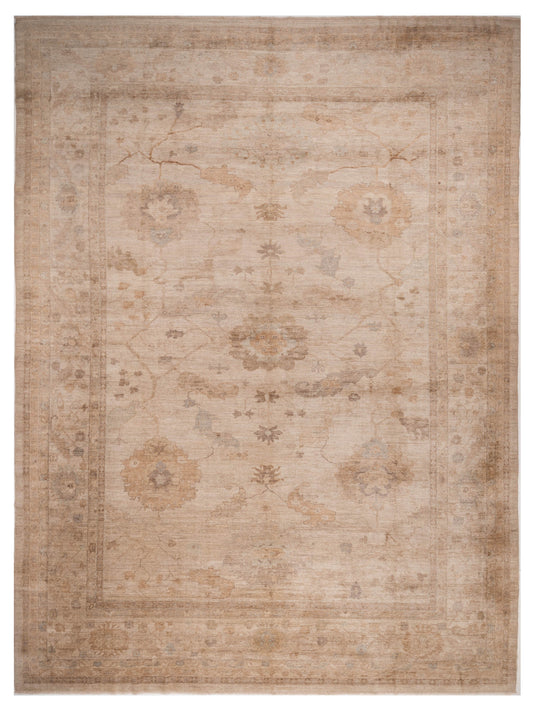 Anadol Angora Oushak  Beige Beige Traditional