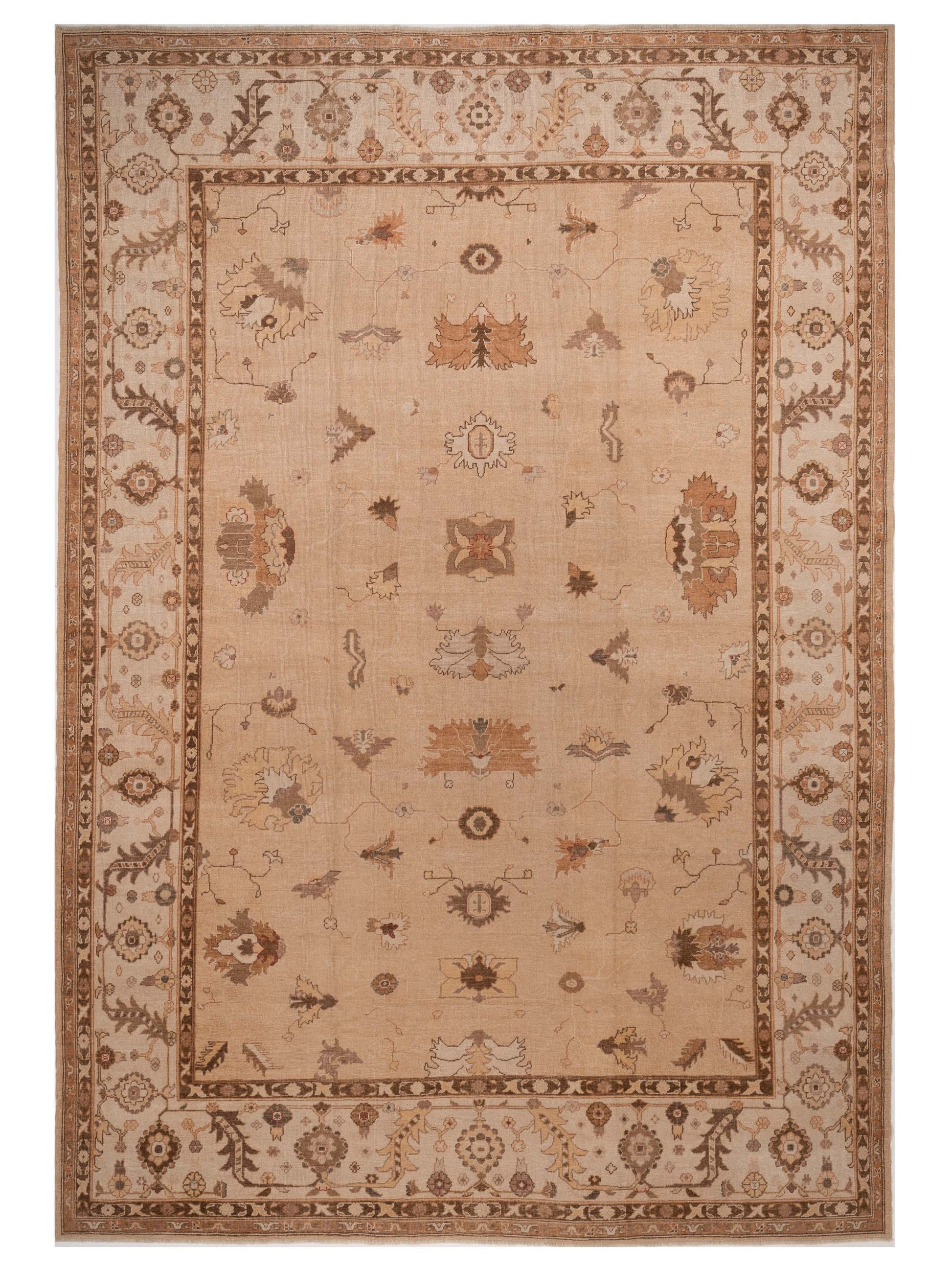 Anadol Angora Oushak  Camel Ivory Traditional