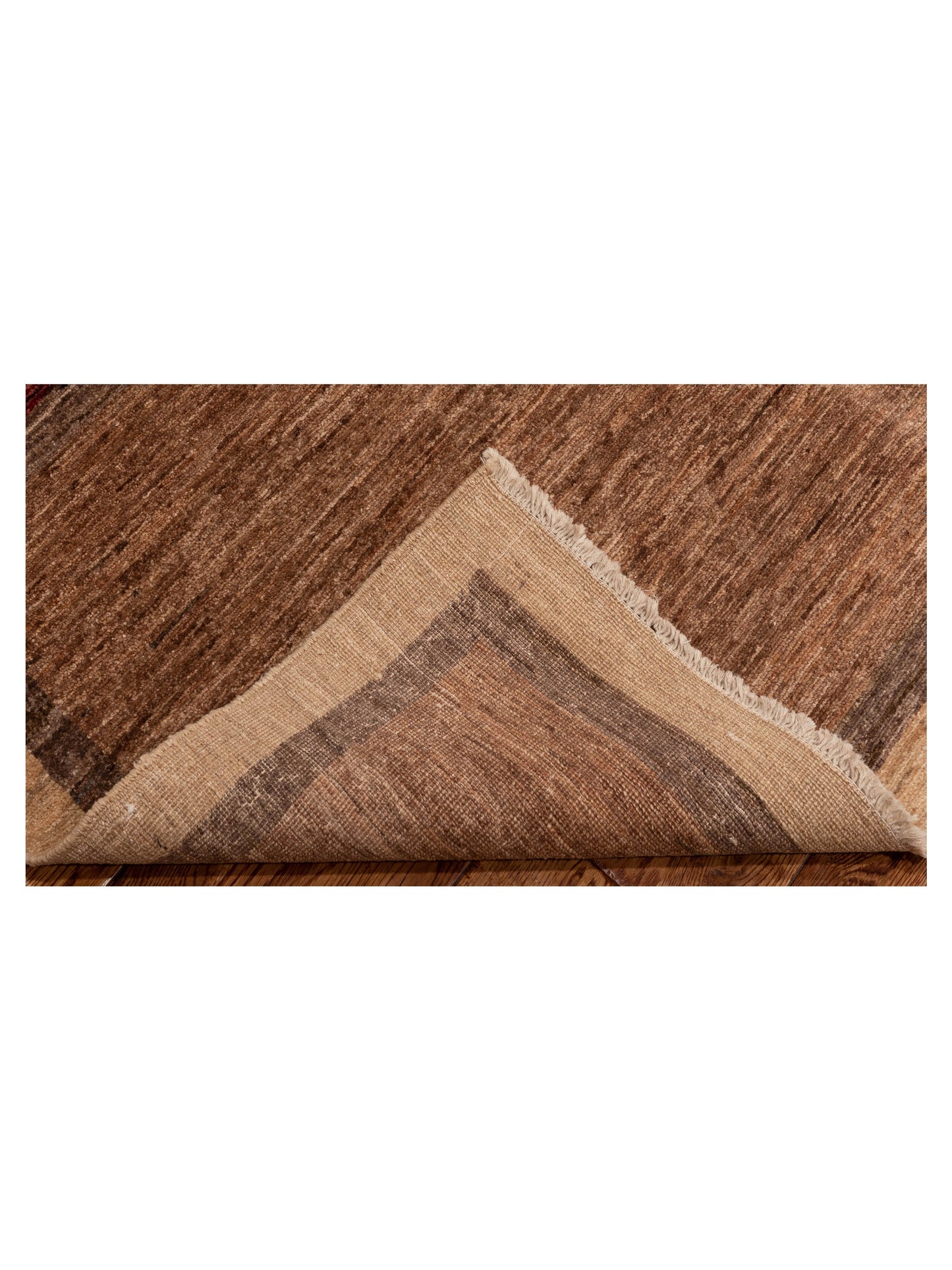 Bahar 92376 Brown Red 3.9x5.6 Hand Knotted Rug