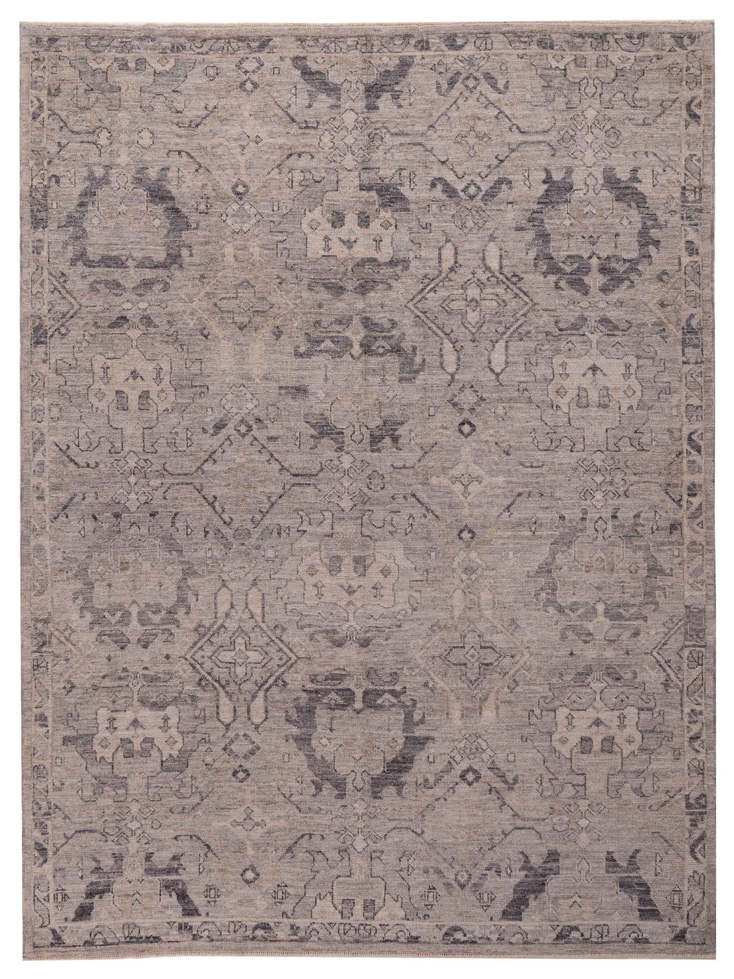 Anadol Angora Oushak  Gray Gray Traditional
