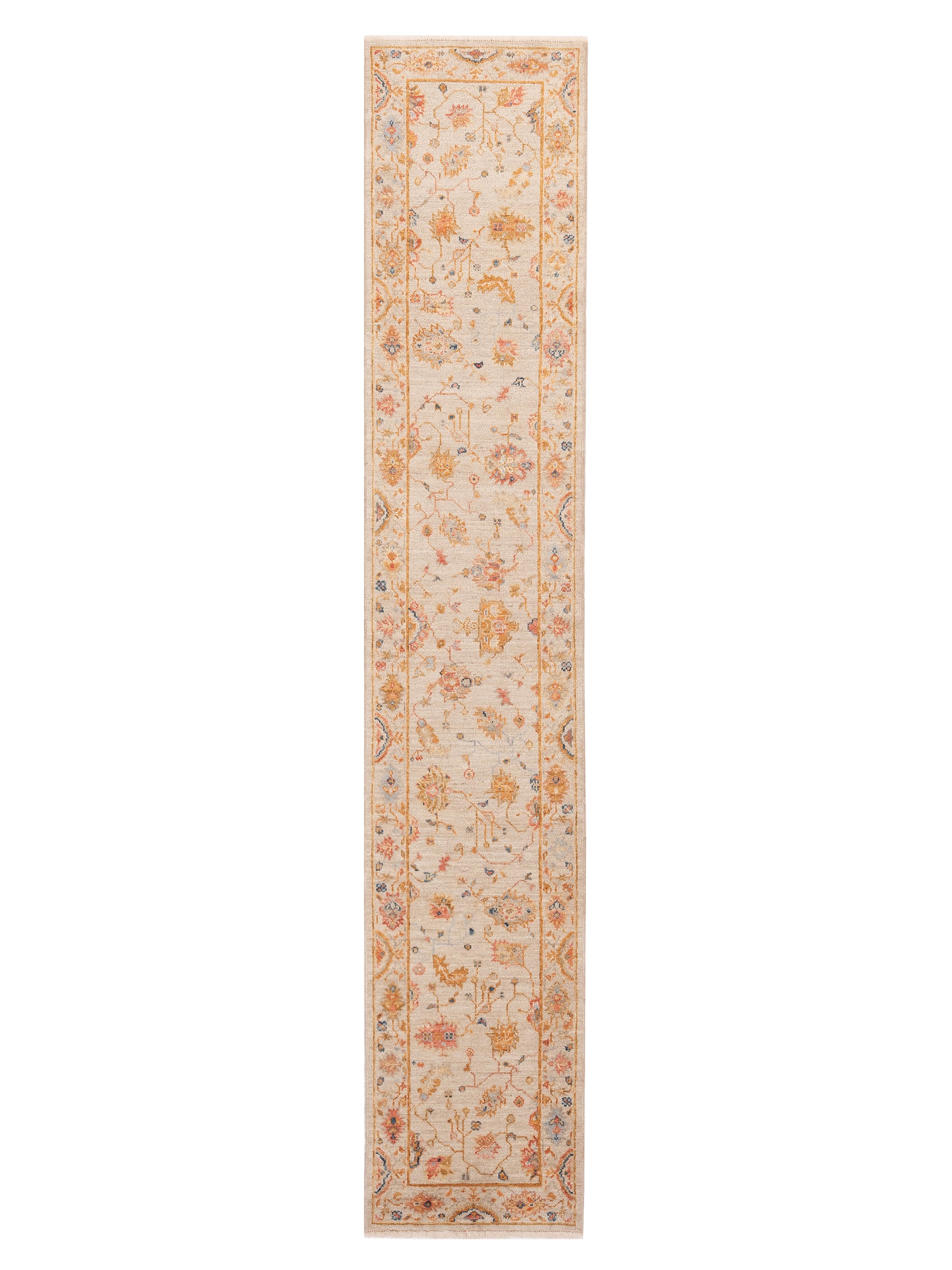 Anadol Angora Oushak  Ivory Ivory Traditional