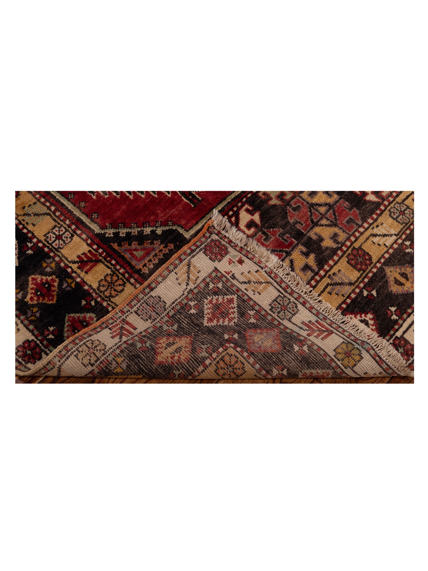 Old Anatolian 148518 Red Brown 3.4x5.9 Hand Knotted Rug