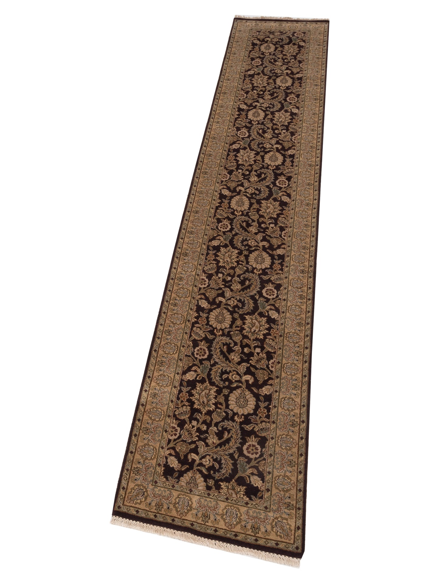 Jahan 84215 Purple Ivory 3x16.1 Hand Knotted Rug