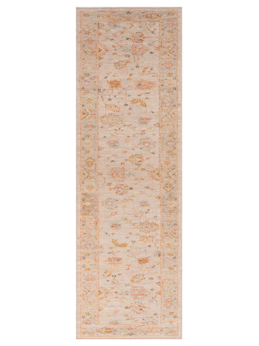 Anadol Angora Oushak  Beige Brown Traditional