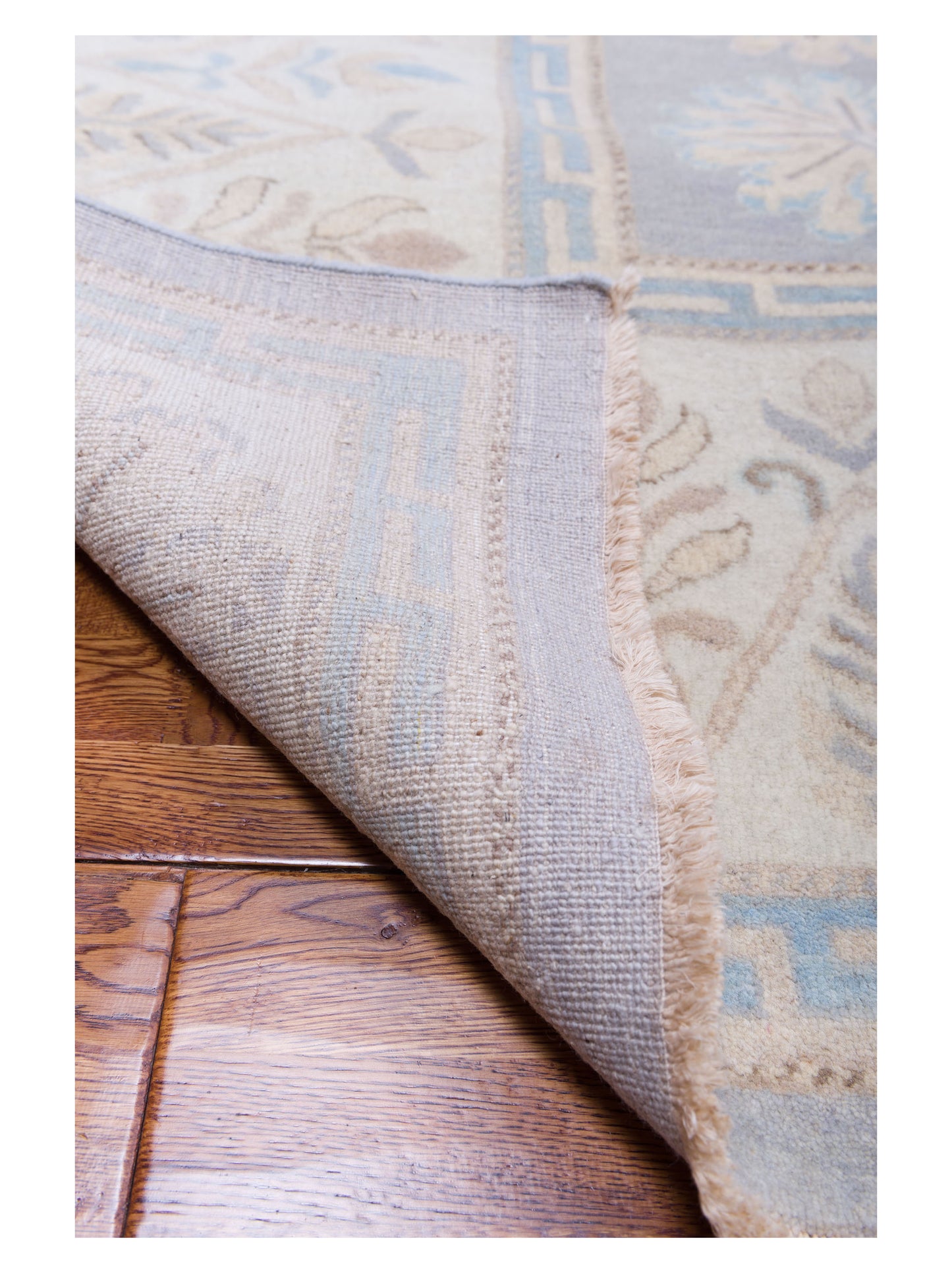 Stella 124409 Gray Ivory 10.3x14.6 Hand Knotted Rug