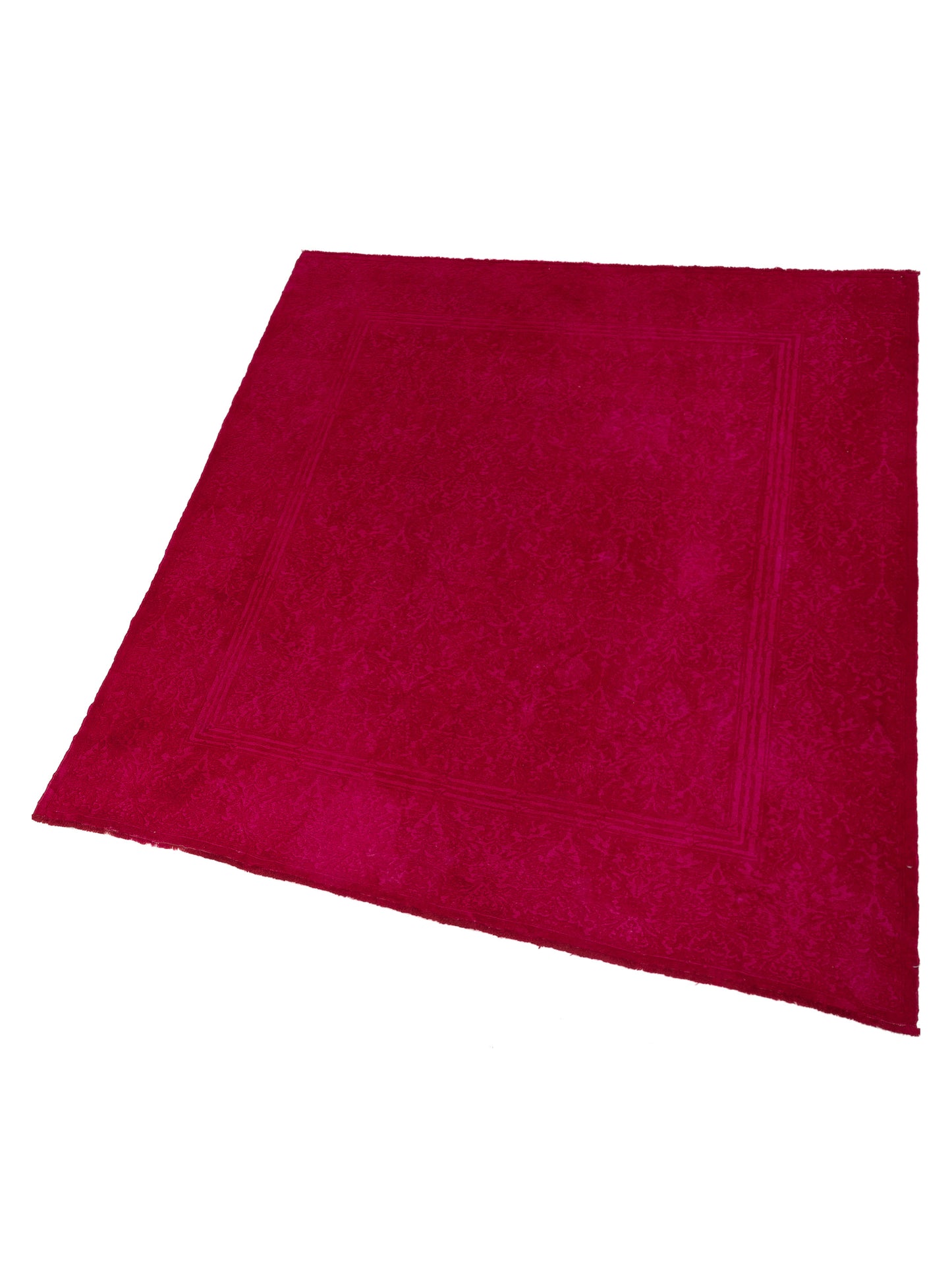 Color Bouquet 109169 Pink Pink 8.3x9.8 Hand Knotted Rug
