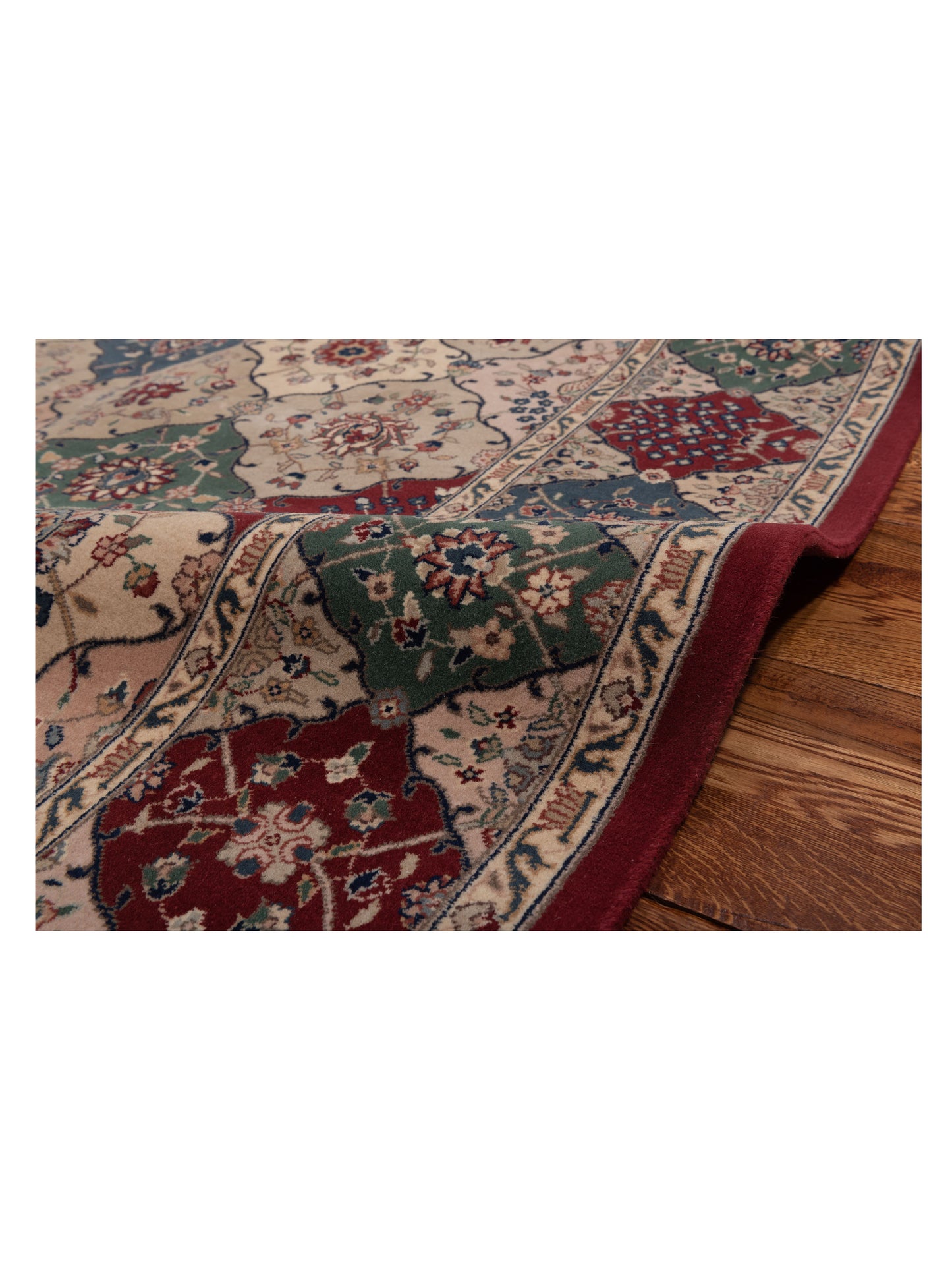 Magnolia 121196 Multi Multi 6x9 Hand Knotted Rug