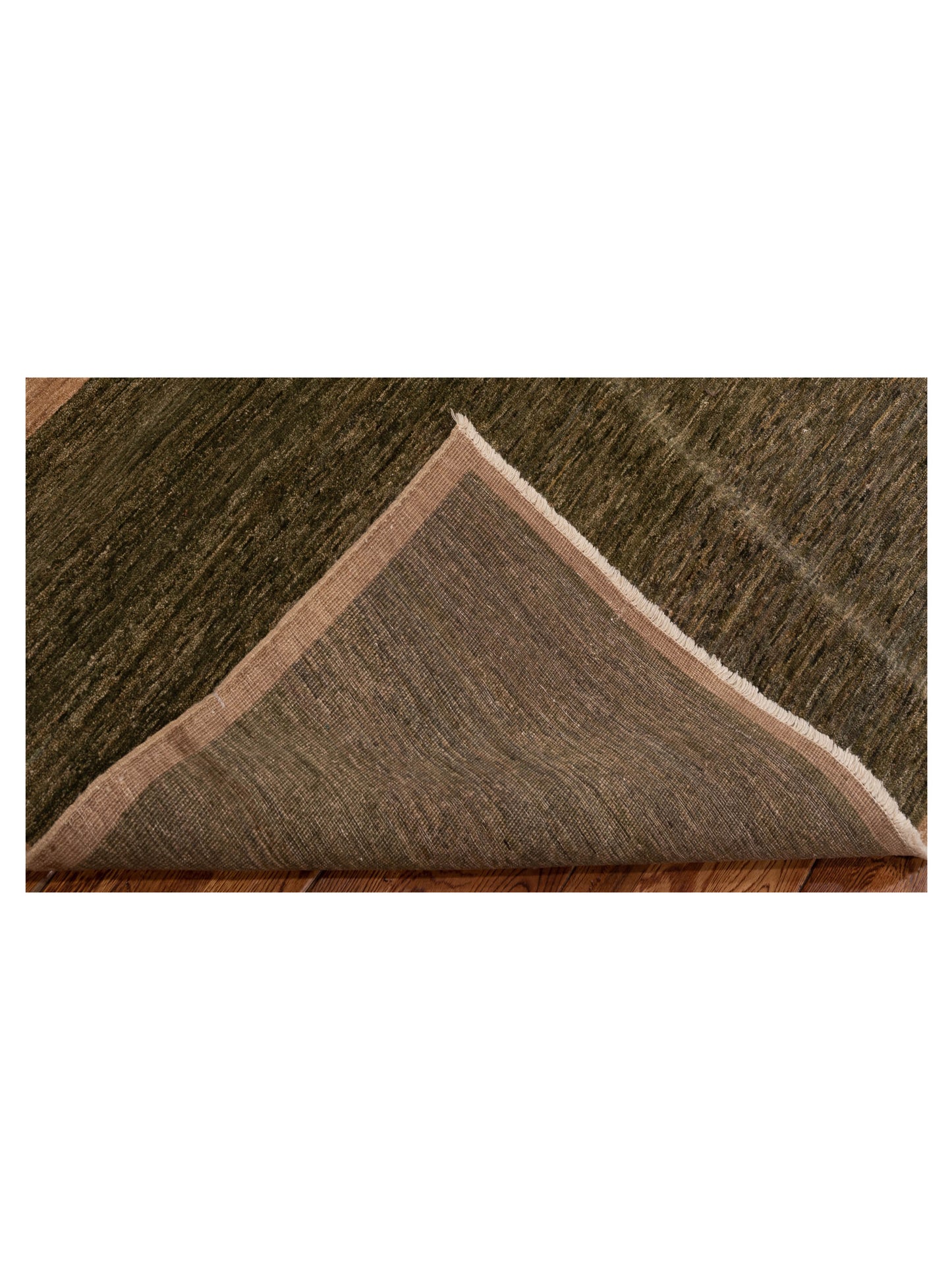 Gabbeh 95845 Green 5.7x8.1 Hand Knotted Rug