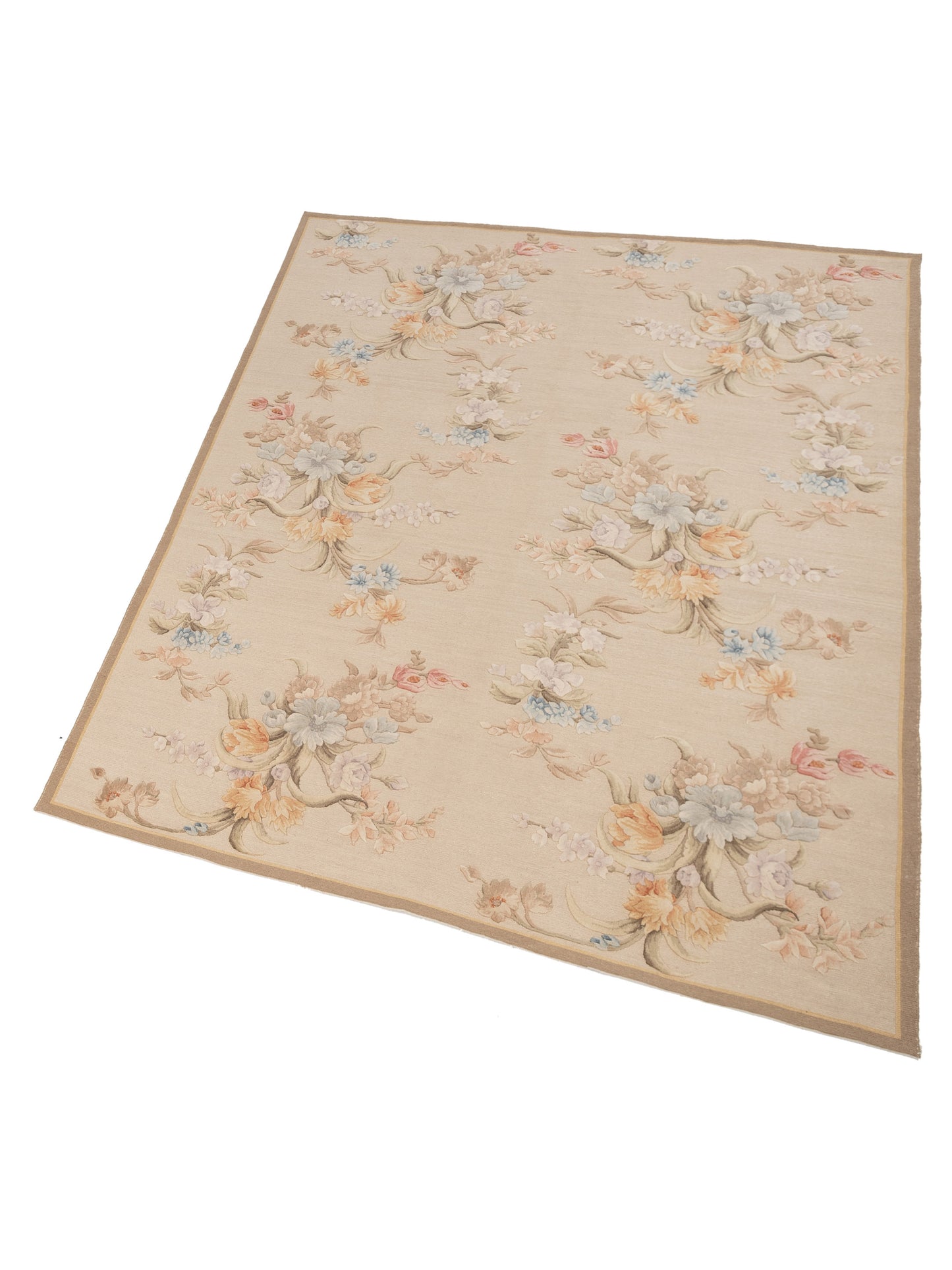 Savannorie 94364 Ivory 7.11x9.9 Hand Knotted Rug