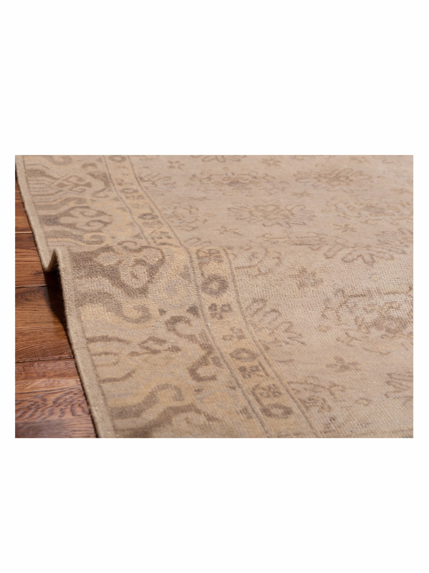 Evren 123395 Silver 4x5.10 Hand Knotted Rug