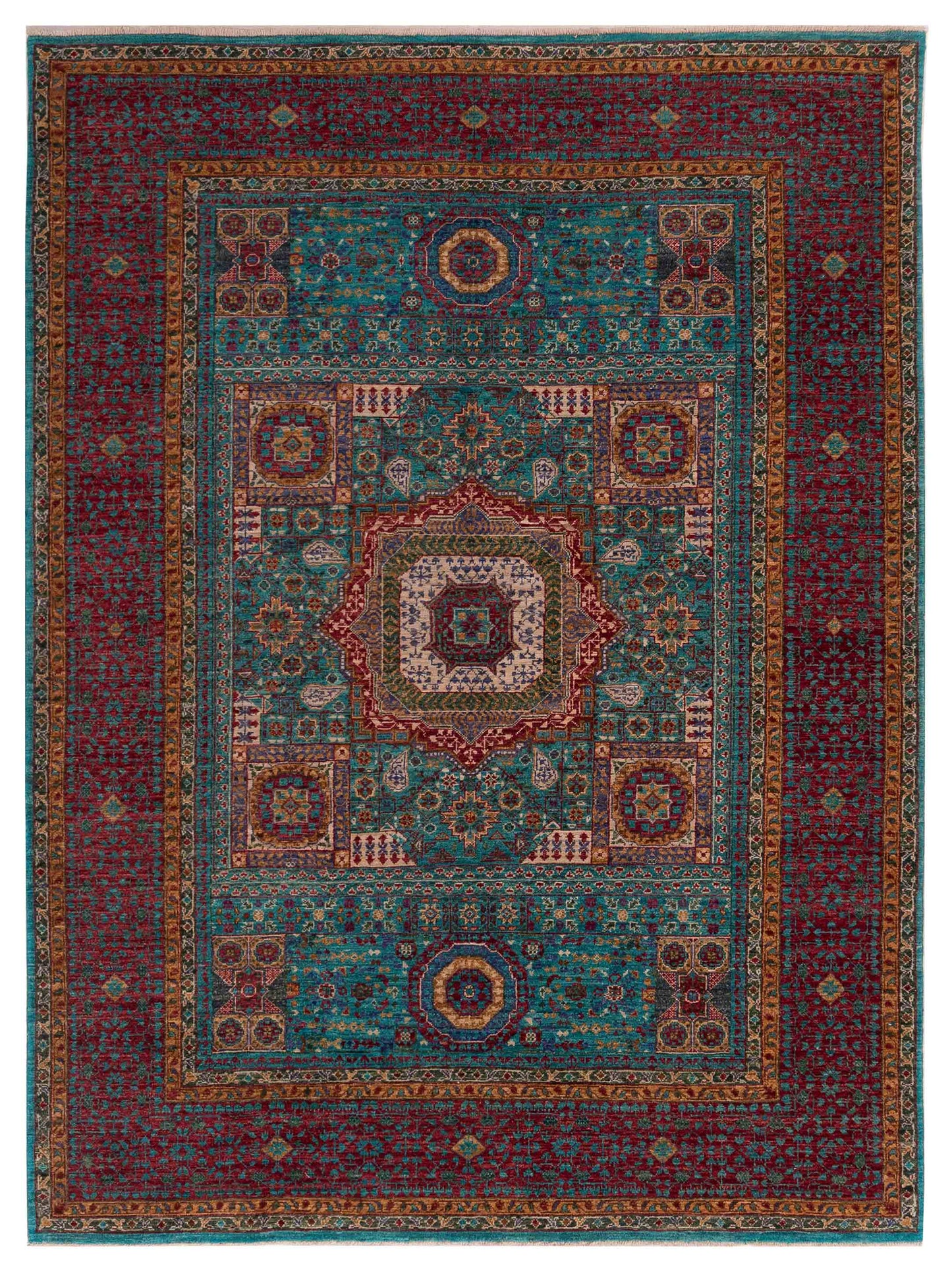 Nomad Super Mamluk  Blue Red Traditional