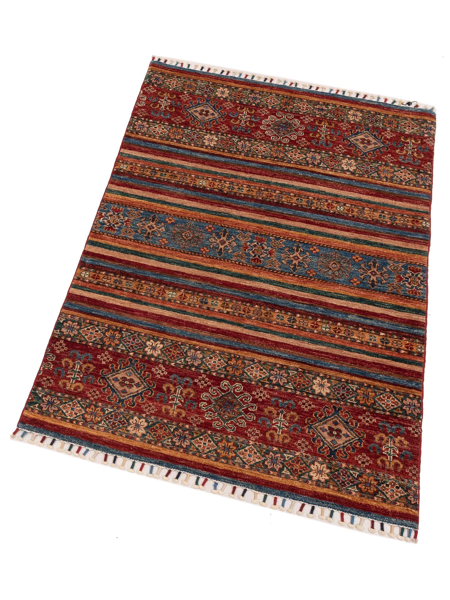 Khorjin 148783 Multi Multi 3.5x5.3 Hand Knotted Rug