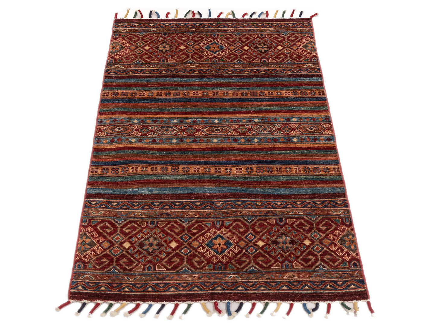 Khorjin 148993 Multi Multi 2.8x4.2 Hand Knotted Rug