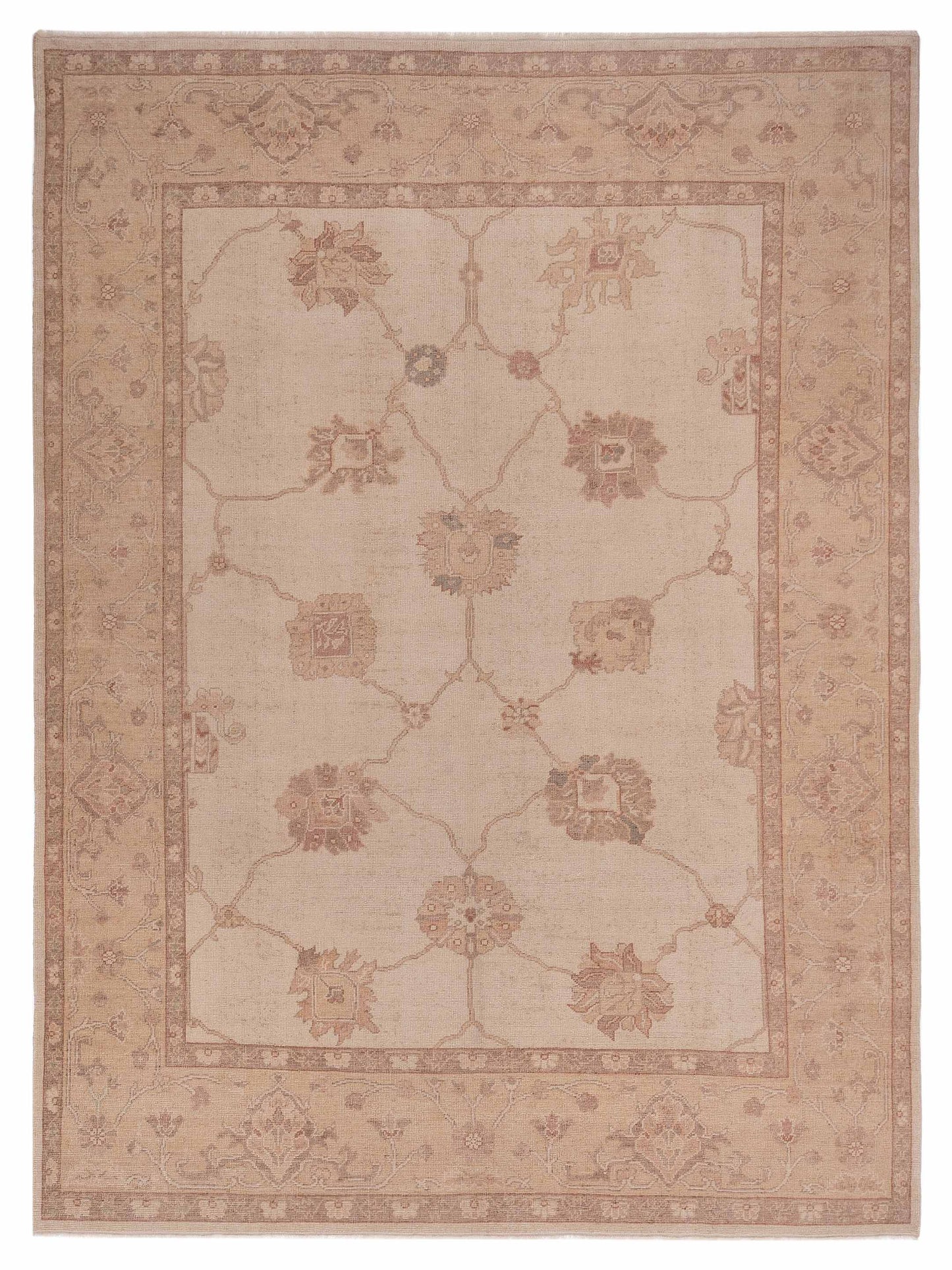 Pasha Anadol Oushak  Cream Camel Transitional