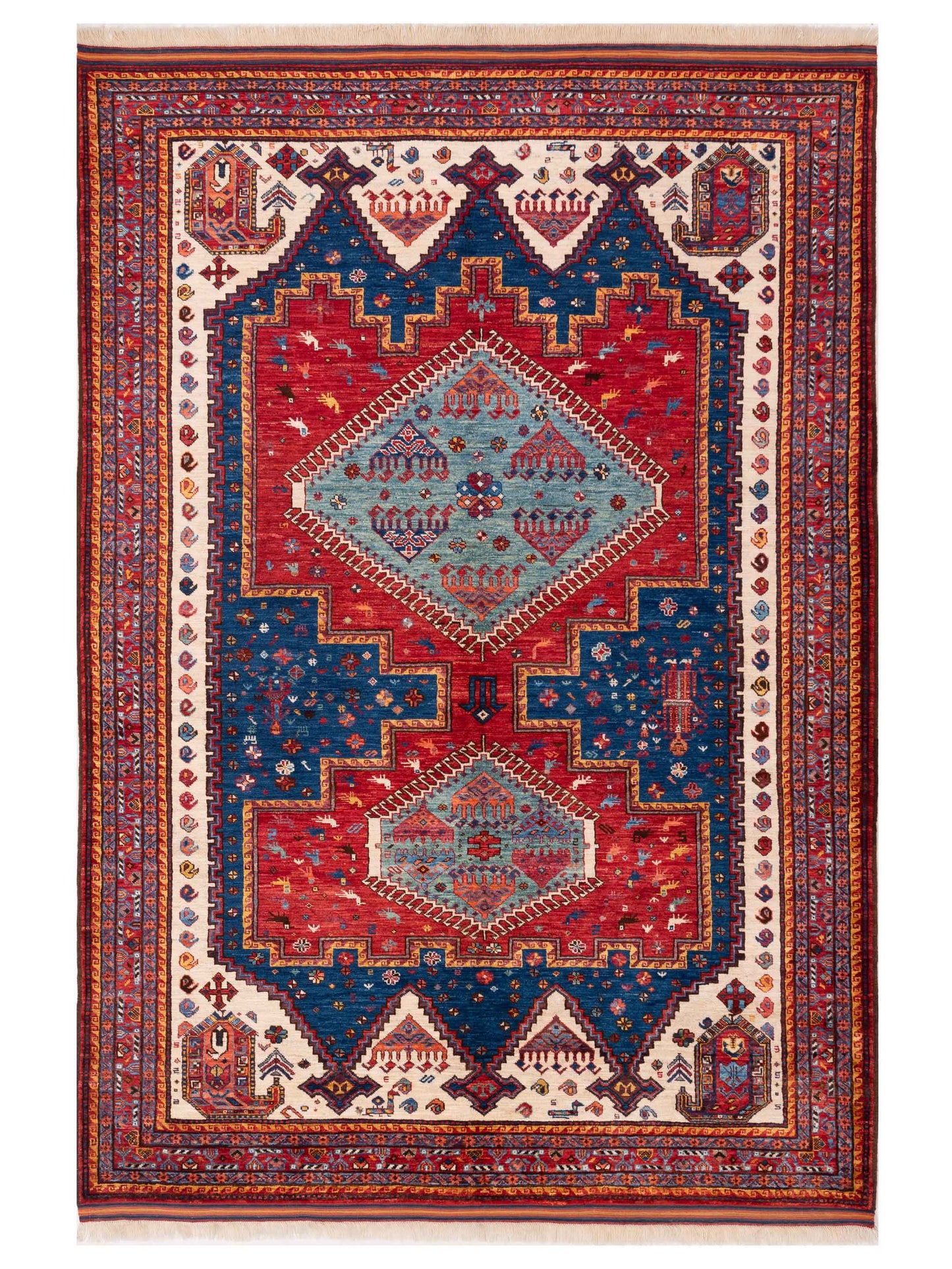 Pasha Sultan  Blue Red Traditional