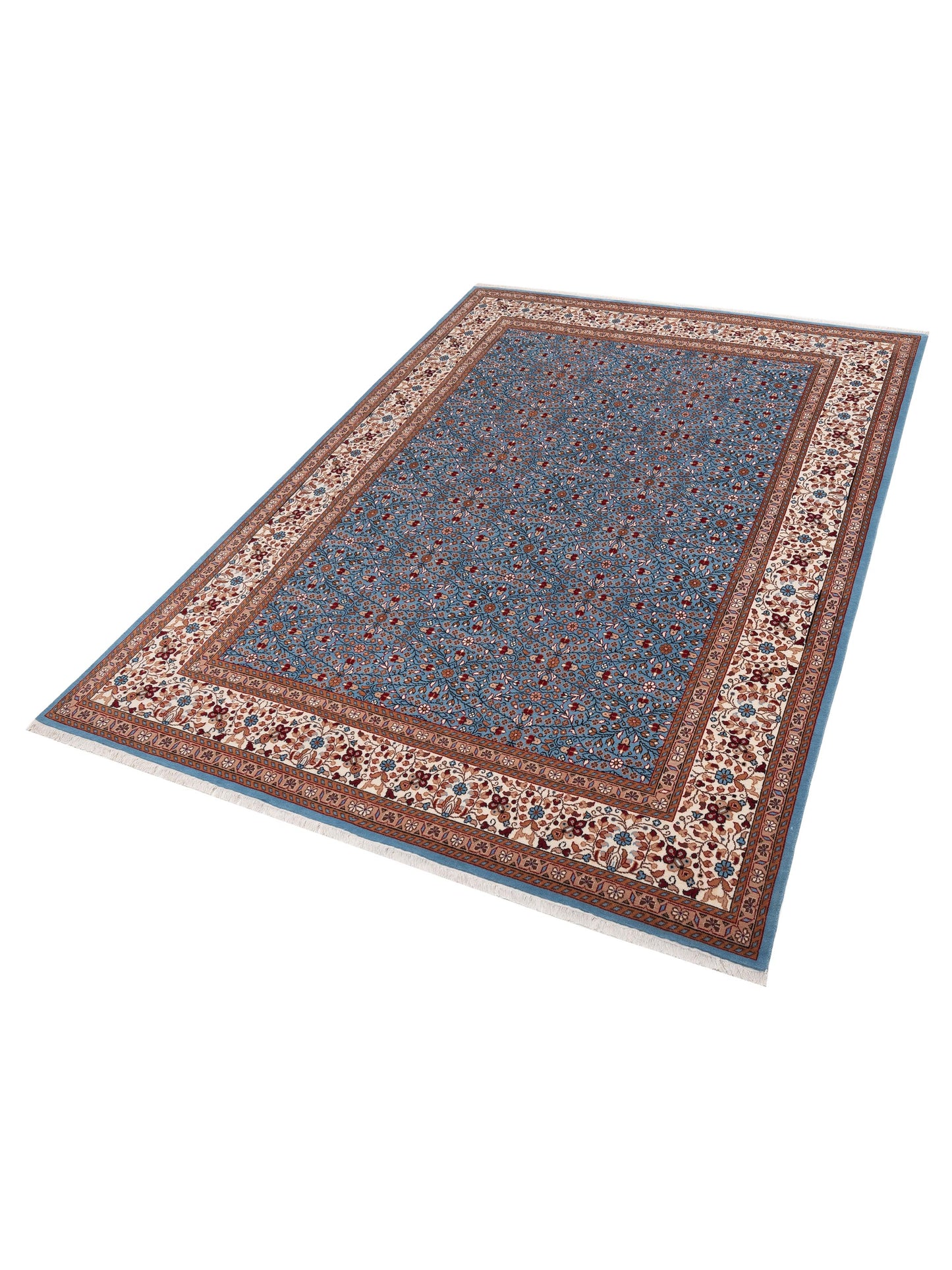 Kayseri 153006 Blue Ivory 10x13.5 Hand Knotted Rug