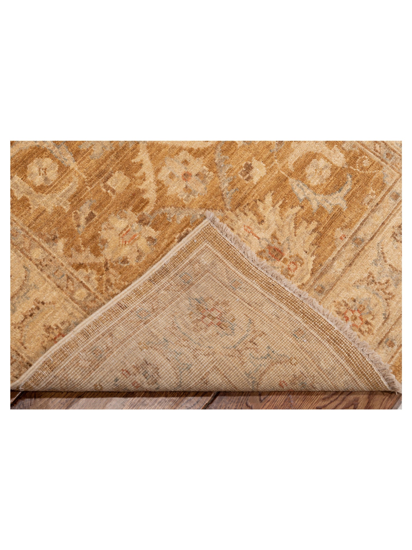 Sultan 119023 Brown Gold 2.9x9.10 Hand Knotted Rug