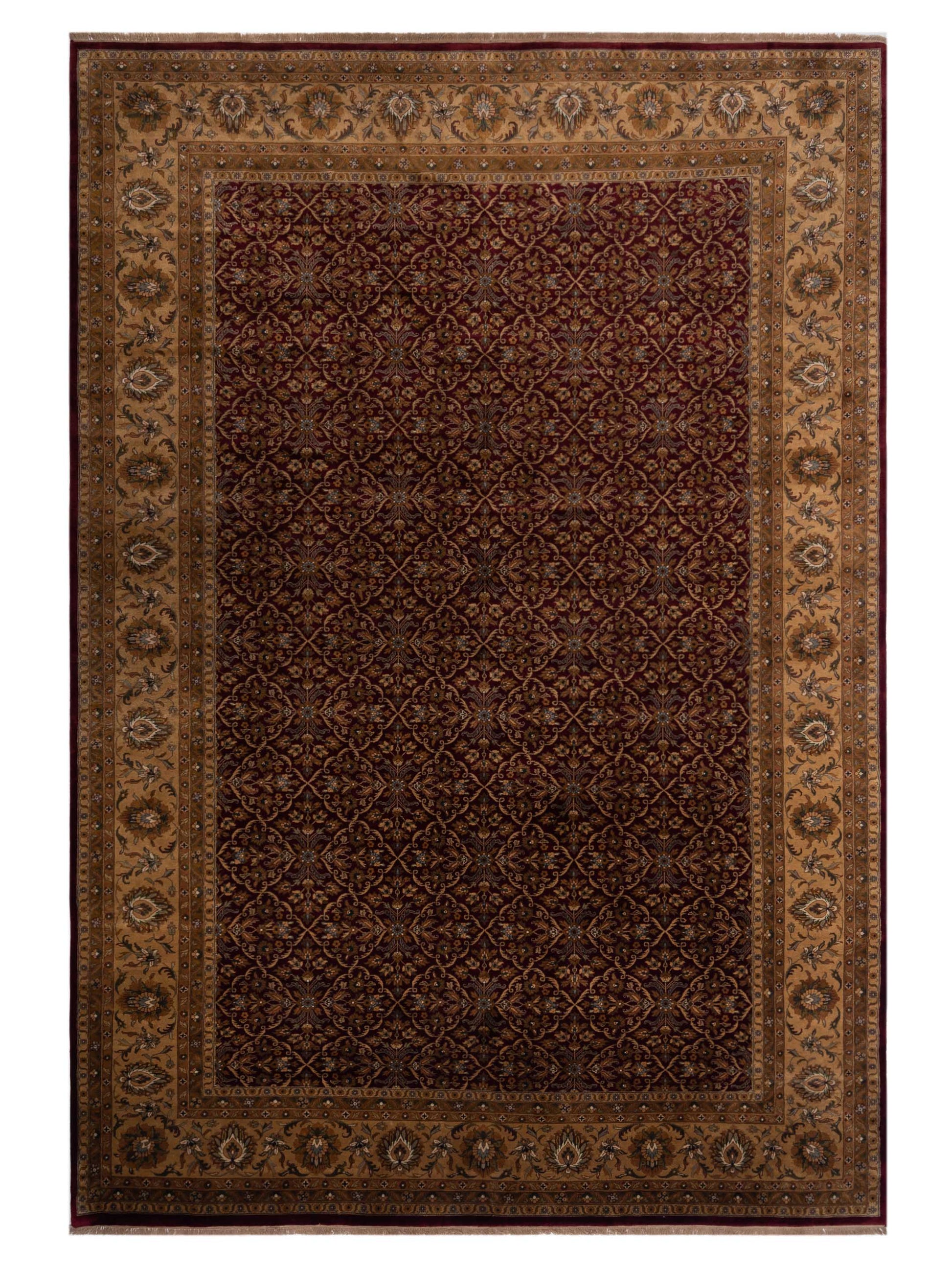 Rajpur Crown  Red Beige Transitional