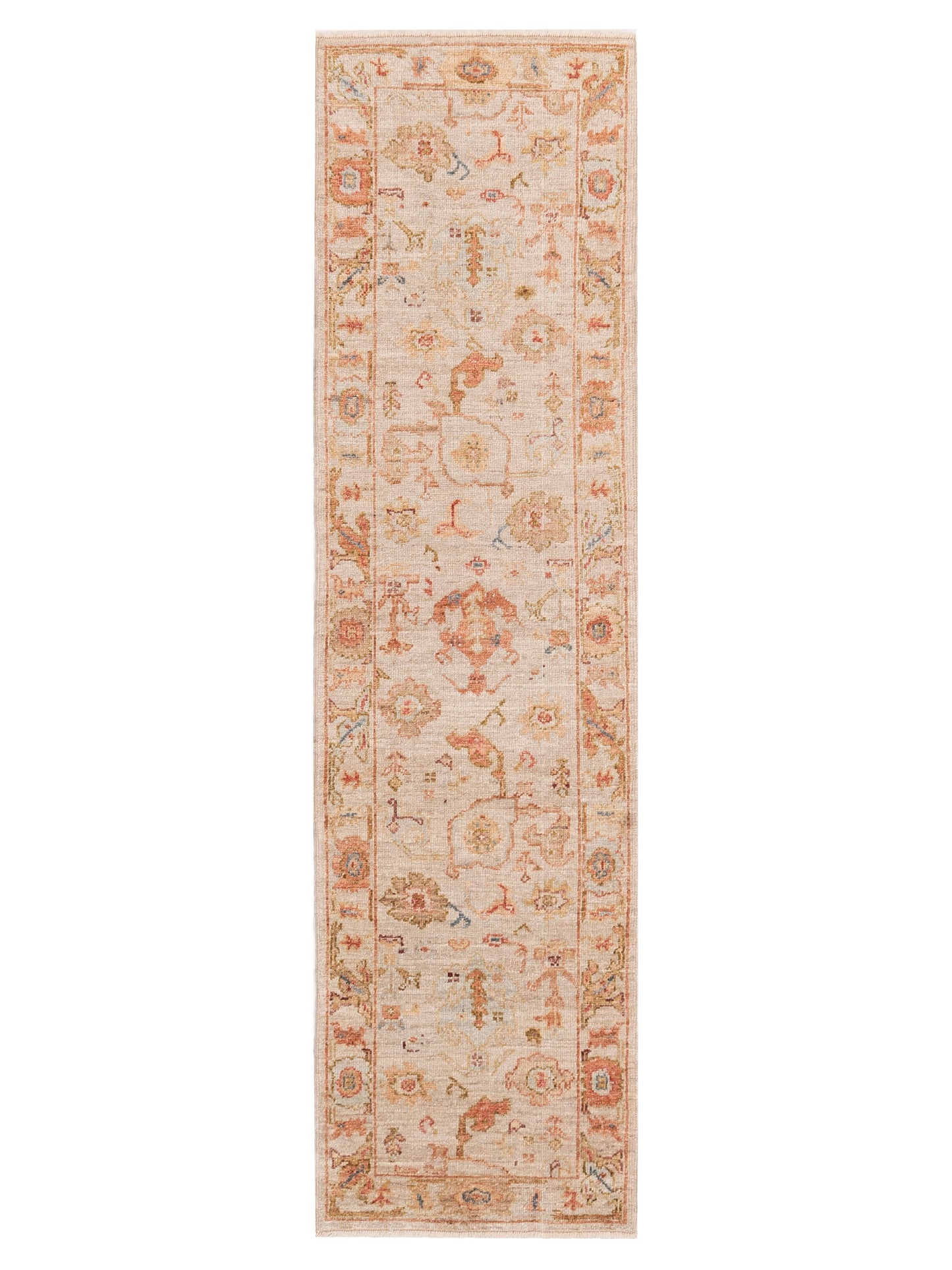 Anadol Angora Oushak  Ivory Ivory Traditional