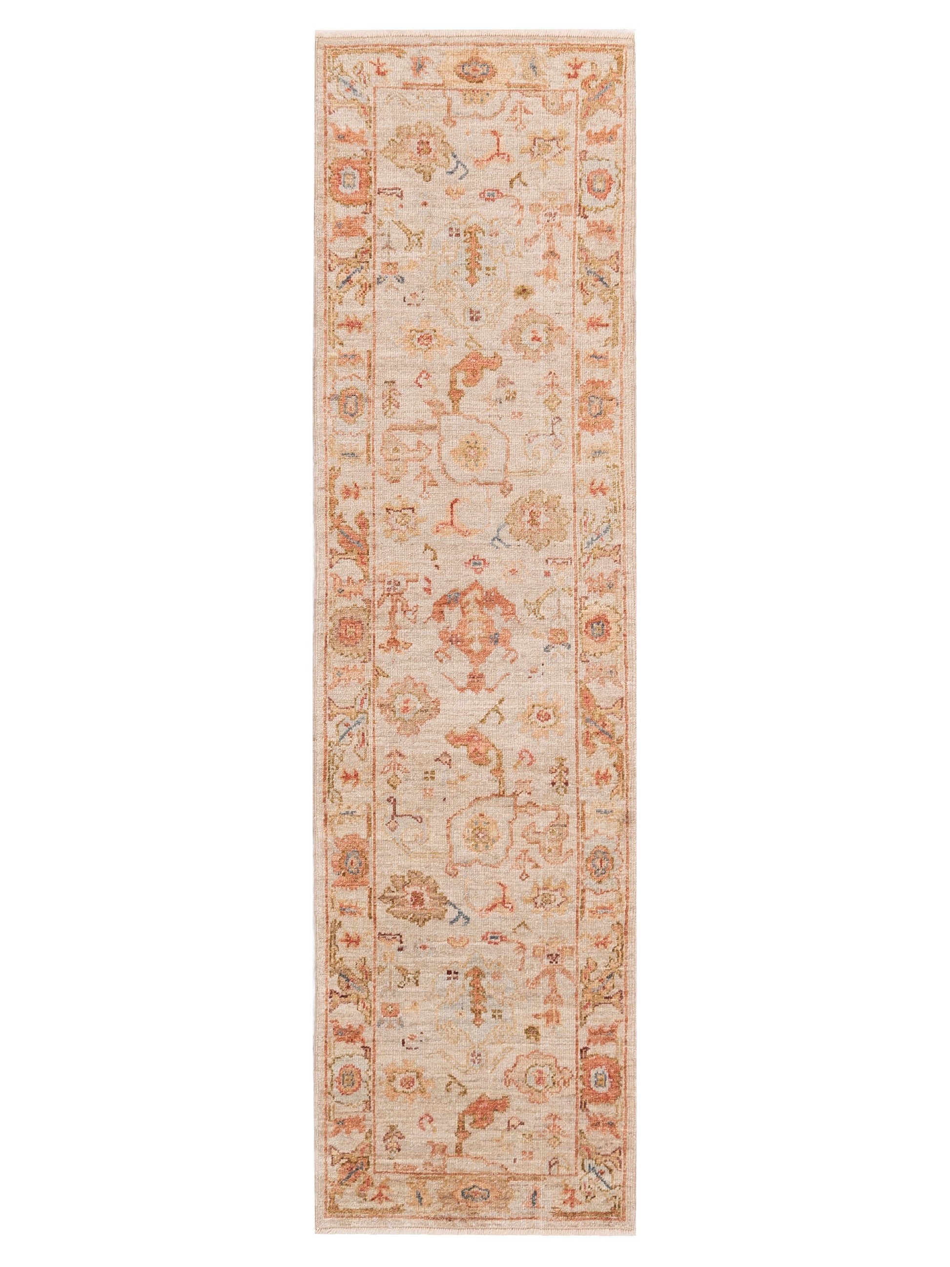 Anadol Angora Oushak  Ivory Ivory Traditional
