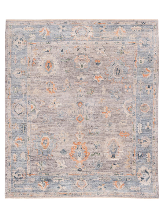 Anadol Angora Oushak  Gray Blue Traditional